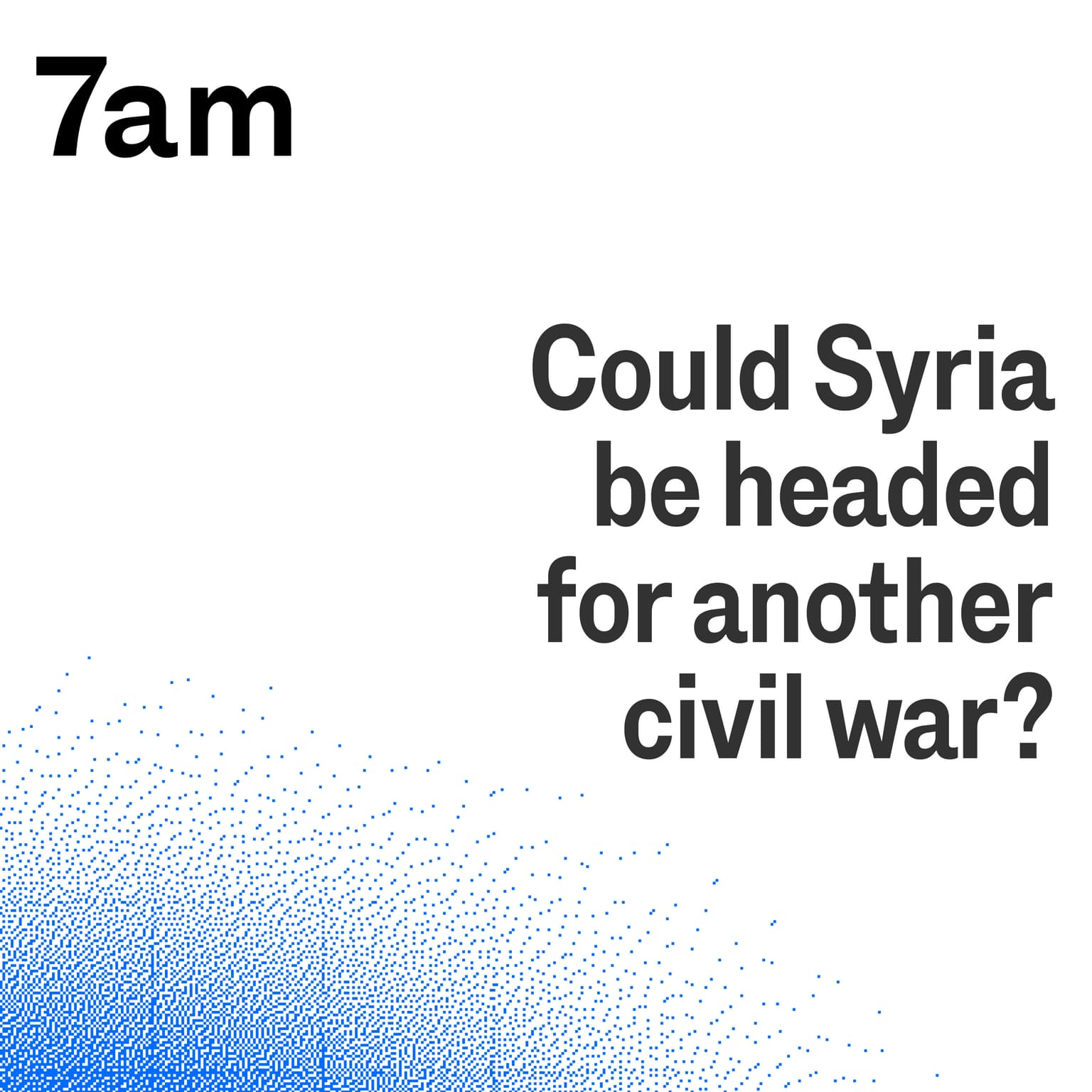 Could Syria be headed for another civil war? artwork
