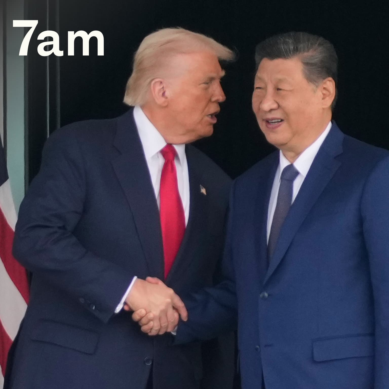 When Donald Trump met Xi Jinping artwork