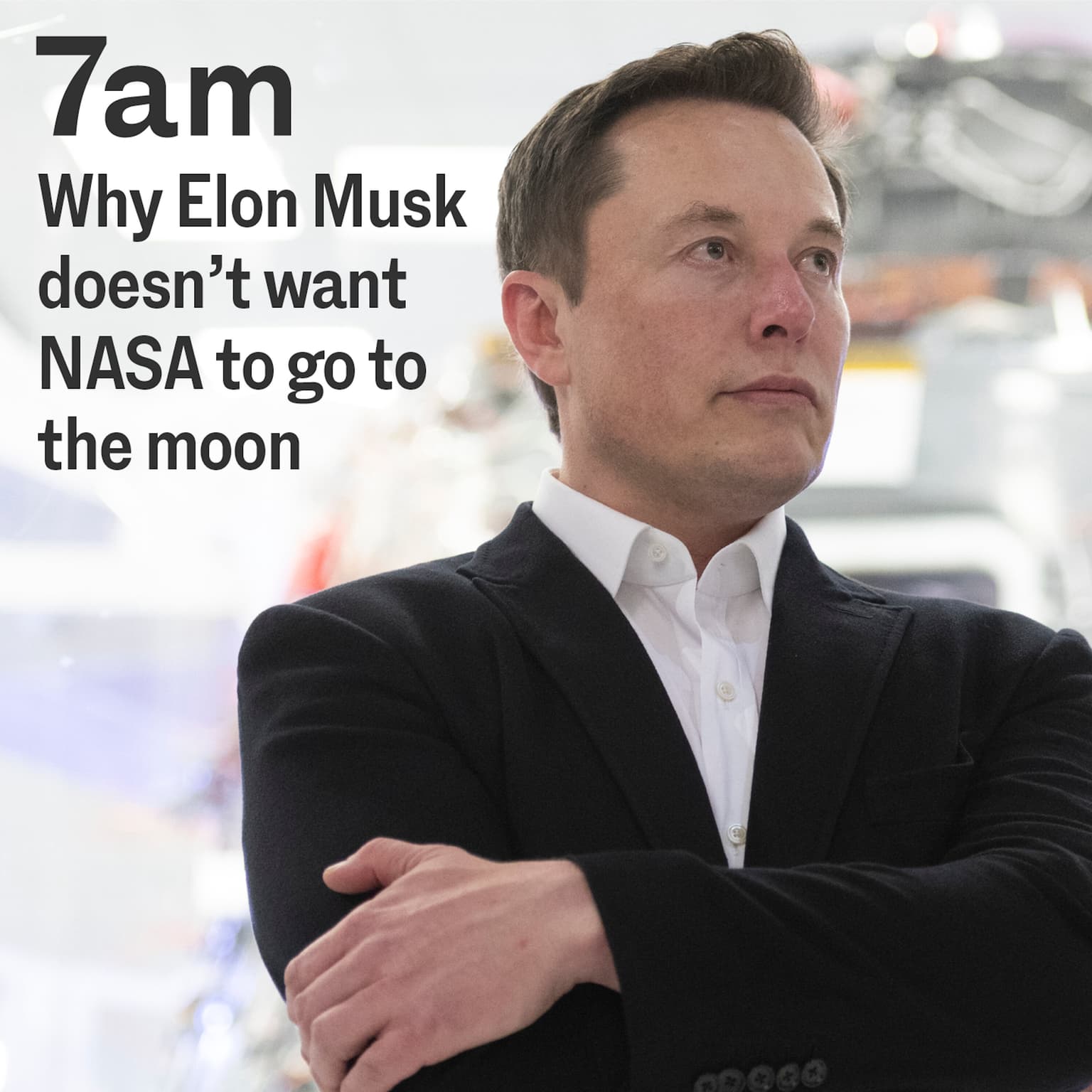 Why Elon Musk doesn’t want NASA to go to the moon artwork