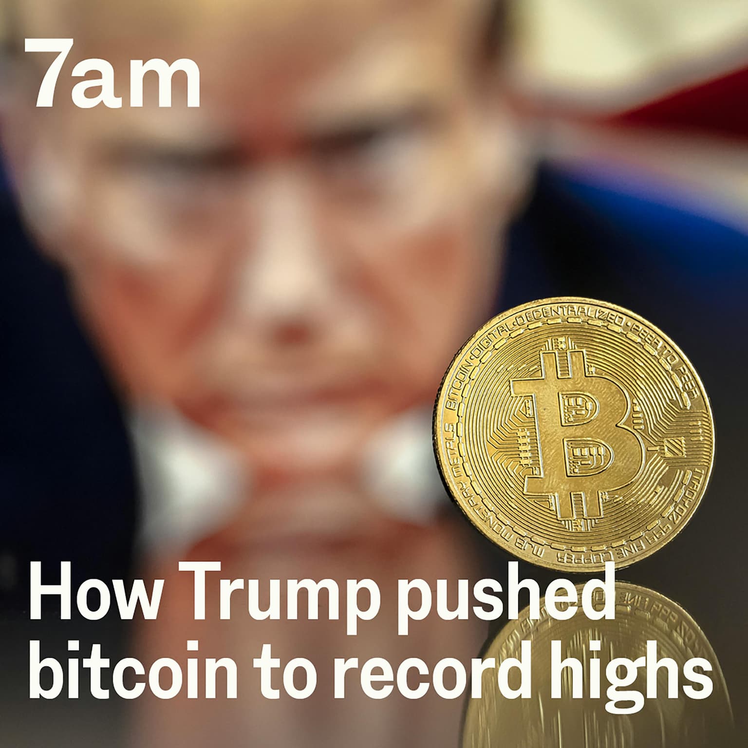 How Trump pushed bitcoin to record highs artwork