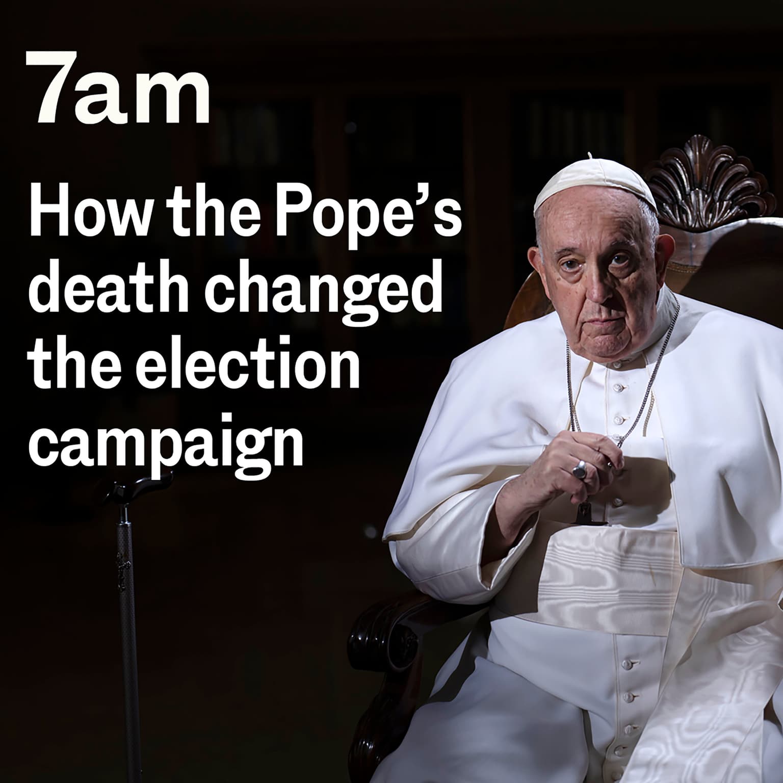 How the Pope’s death changed the election campaign artwork