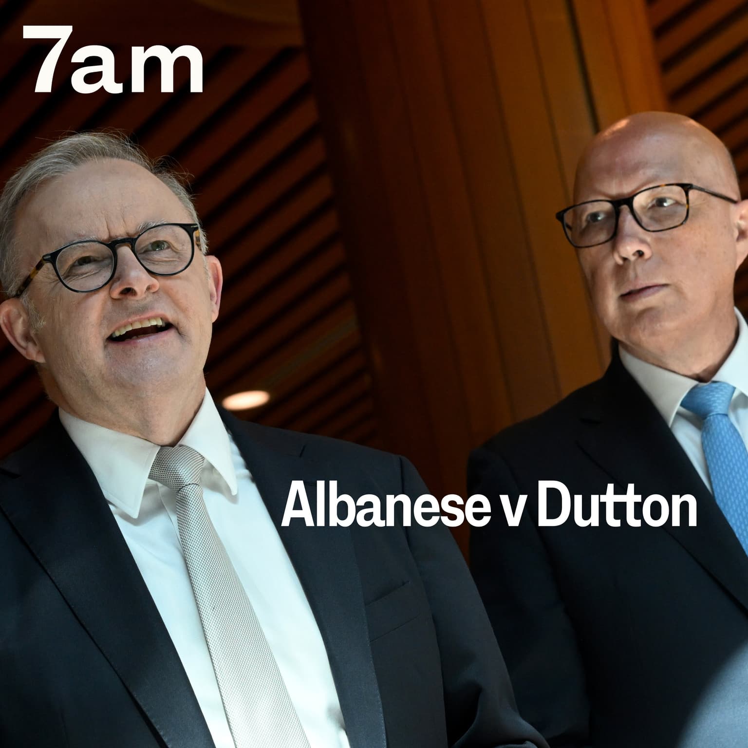 Albanese v Dutton: The 'small target' v 'no target' election artwork