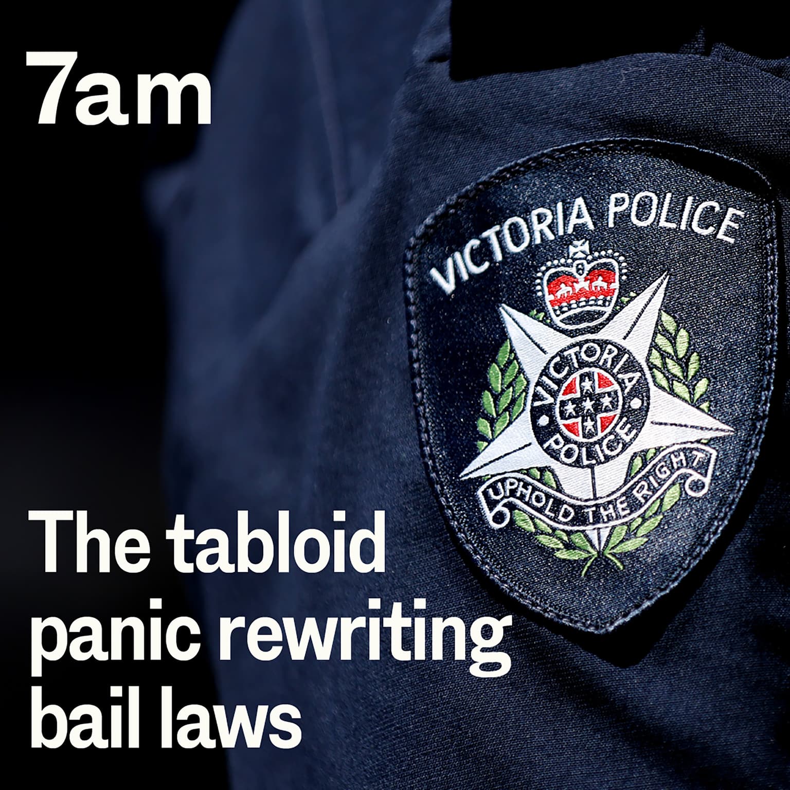 The tabloid panic rewriting bail laws artwork