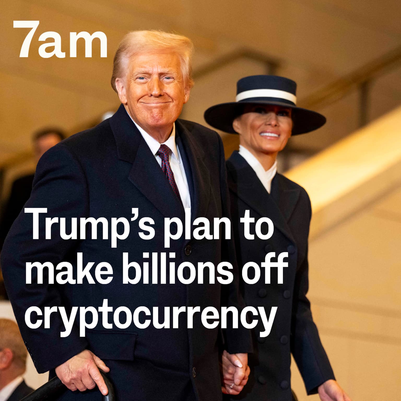 Trump’s plan to make billions off cryptocurrency artwork