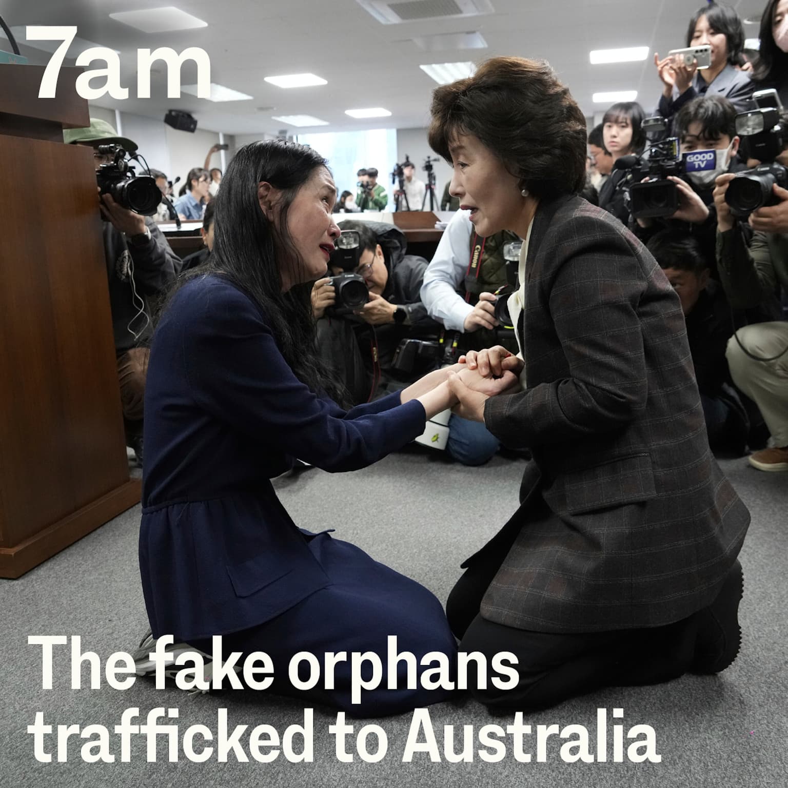 The fake orphans trafficked to Australia artwork