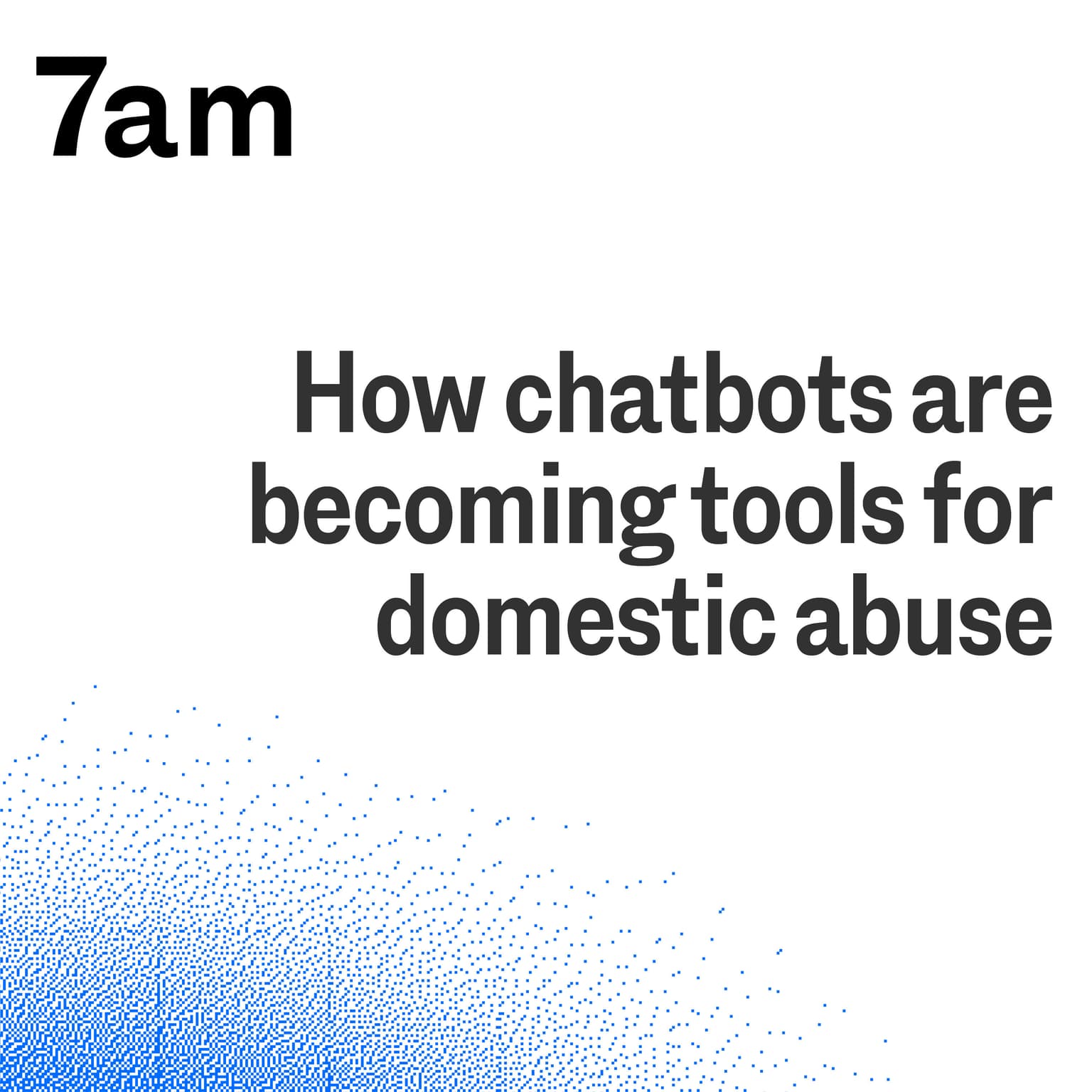 Weaponising AI: How chatbots are becoming tools for domestic abuse artwork