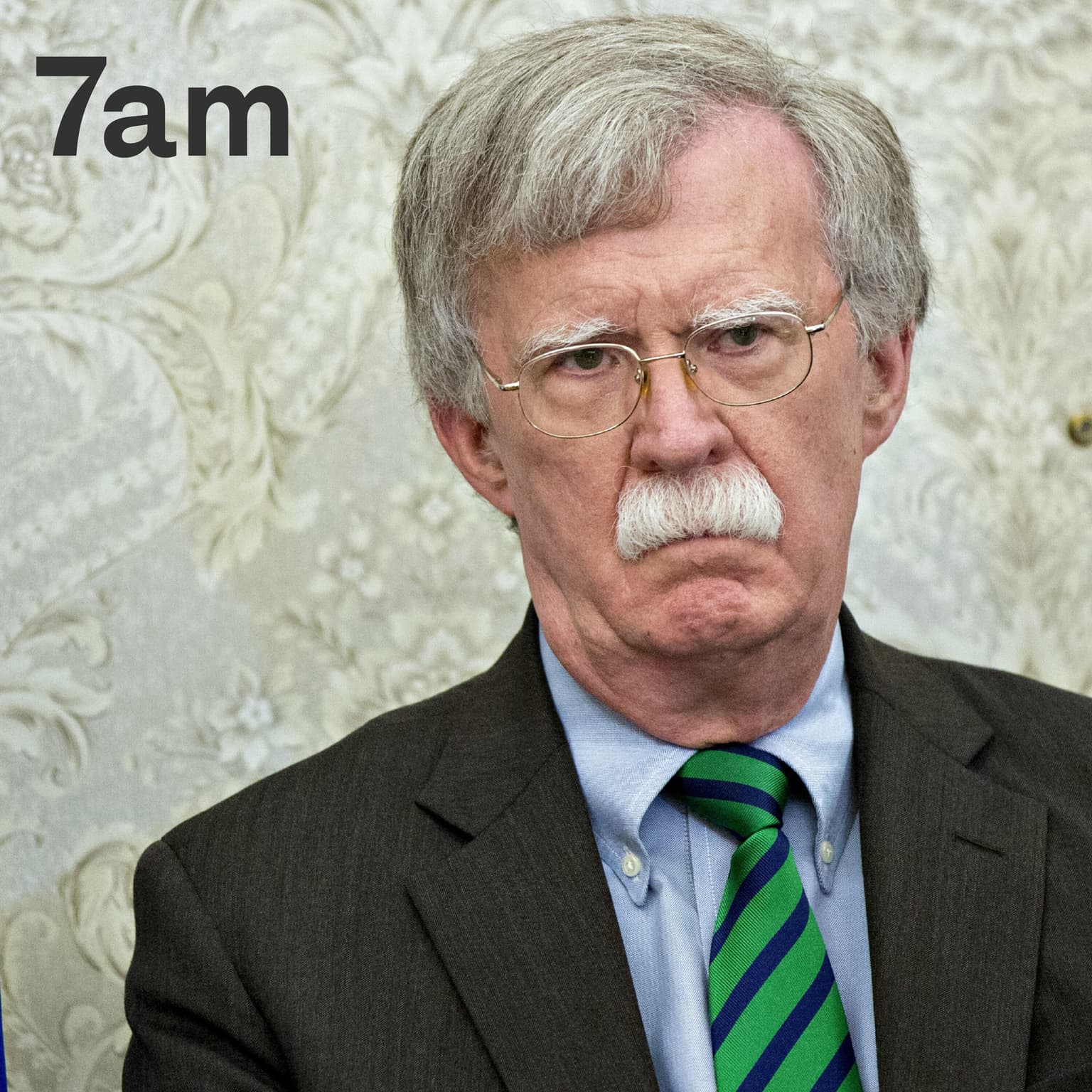 John Bolton thinks bombing Iran is the answer artwork