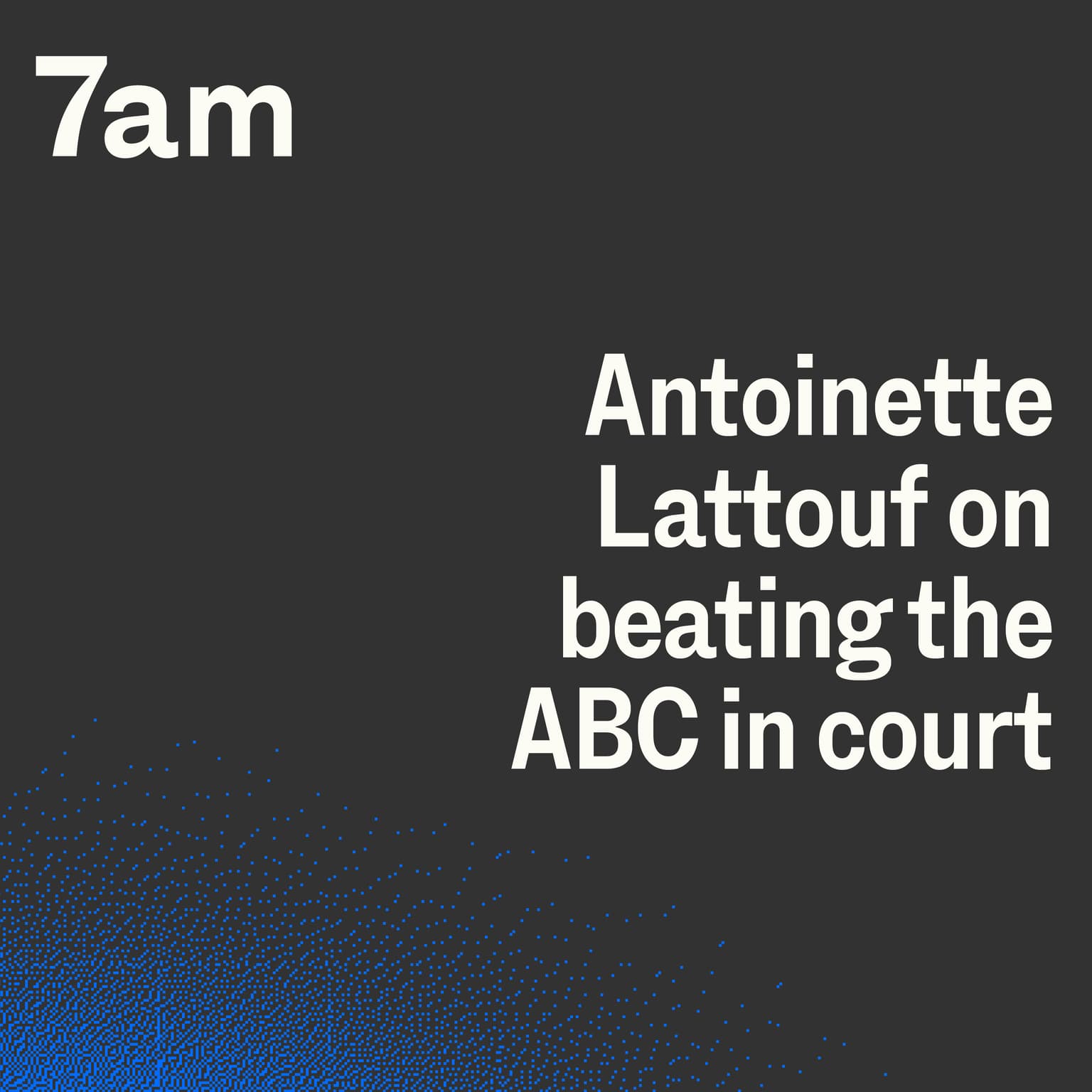 Antoinette Lattouf on beating the ABC in court artwork