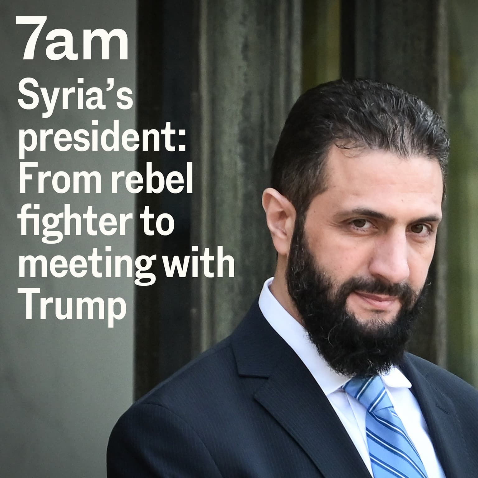 Syria’s president: From rebel fighter to meeting with Trump artwork