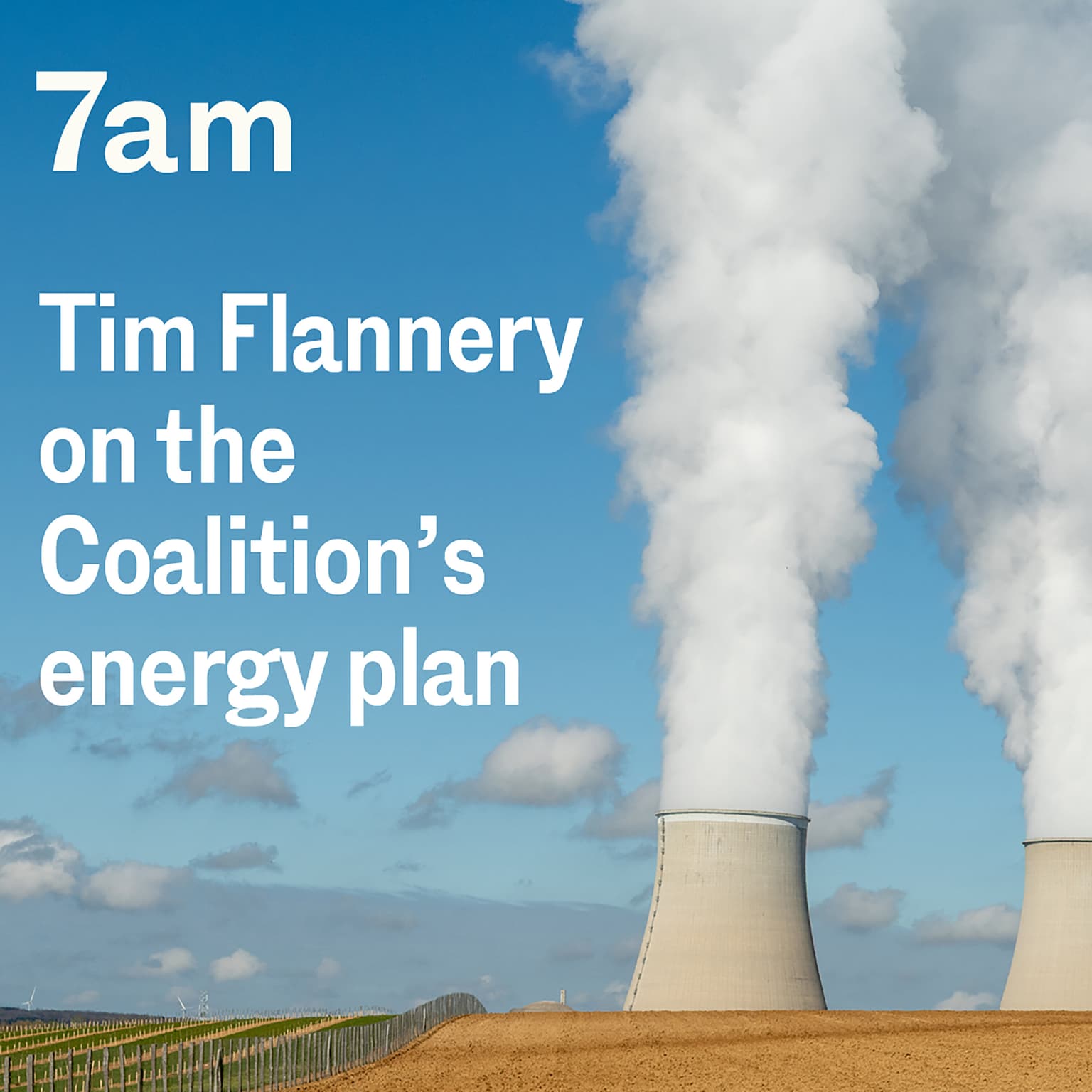 Tim Flannery on the Coalition’s energy plan artwork