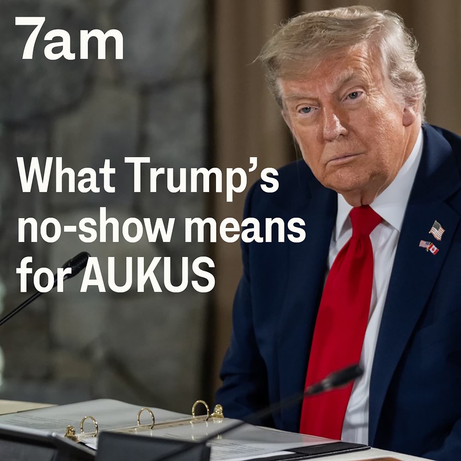 What Trump’s no-show means for AUKUS artwork