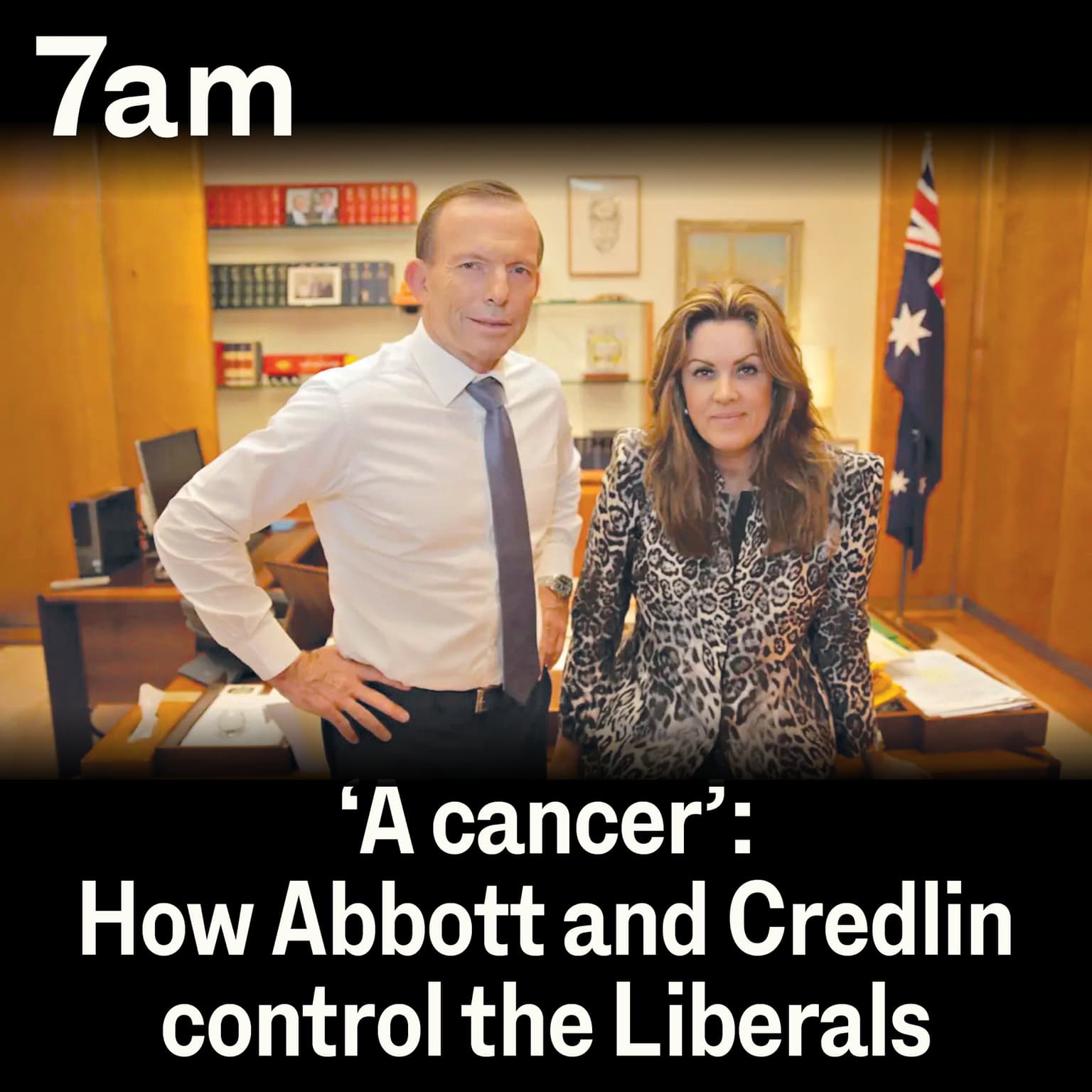 ‘A cancer’: How Abbott and Credlin control the Liberals artwork