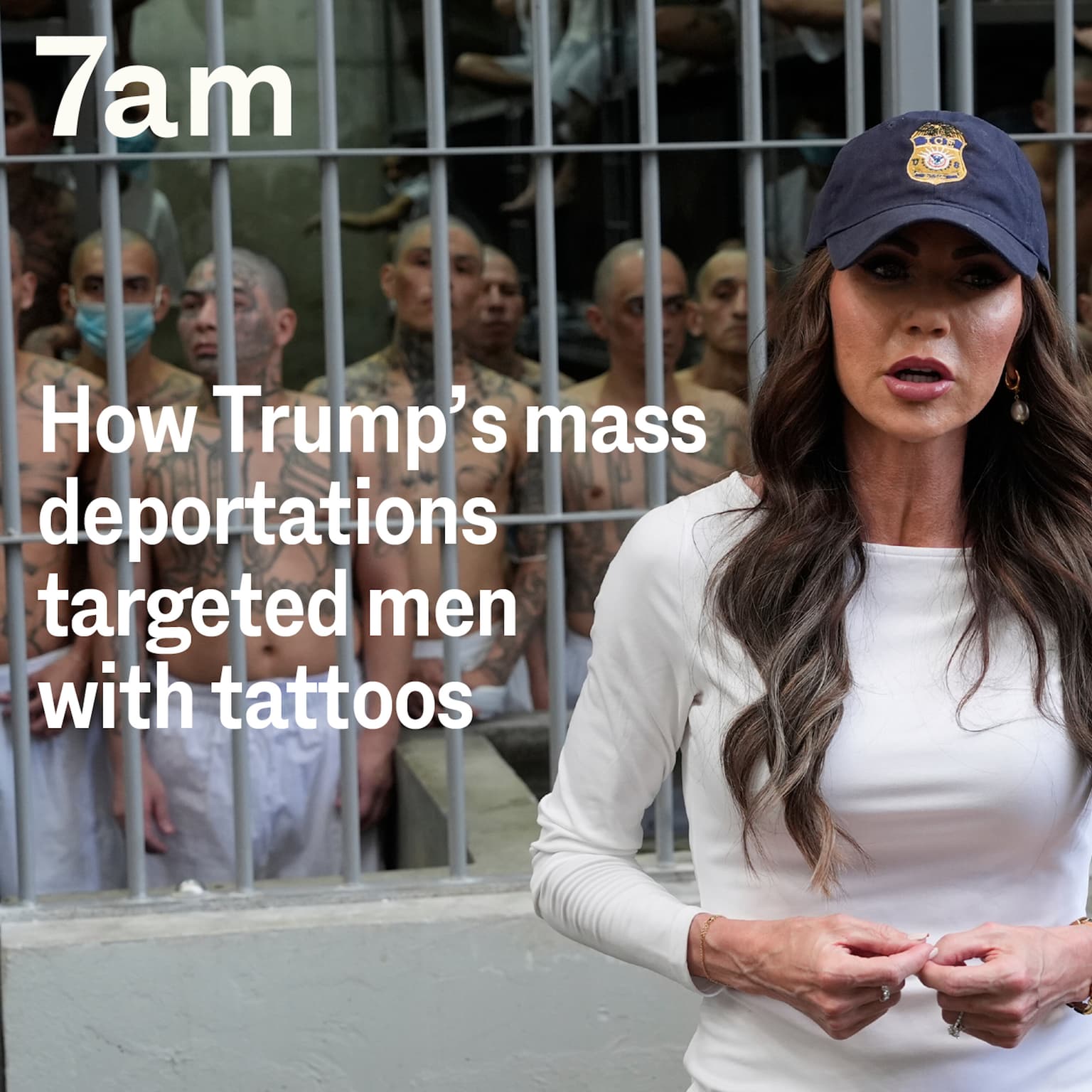 How Trump's mass deportations targeted men with tattoos artwork