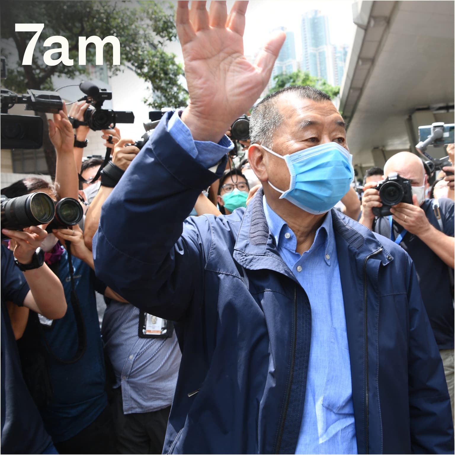 The son of Hong Kong’s jailed democracy hero artwork