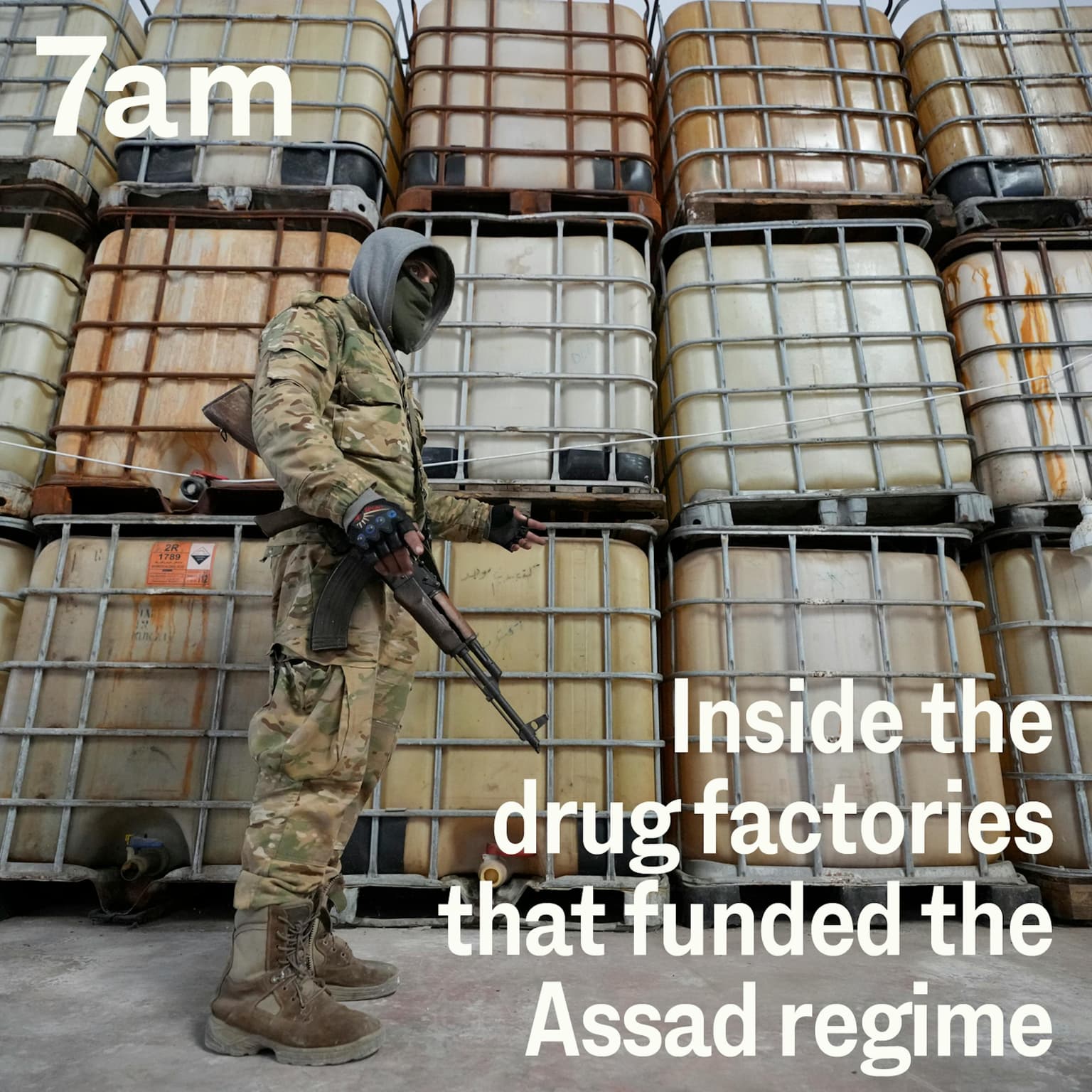 Inside the drug factories that funded the Assad regime artwork