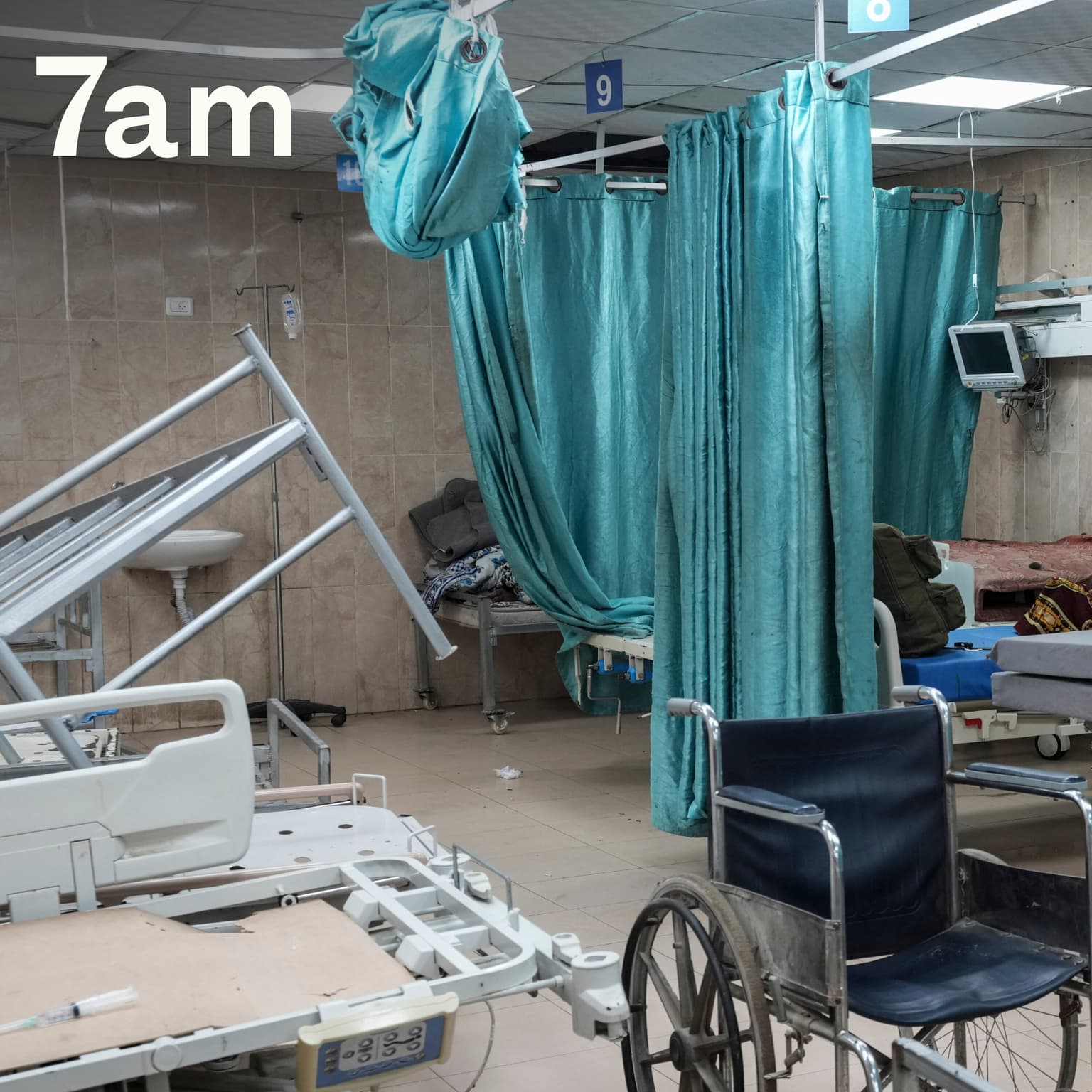 What is left of Gaza’s hospitals? artwork