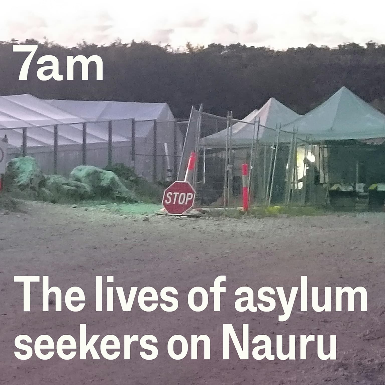 The lives of asylum seekers on Nauru artwork