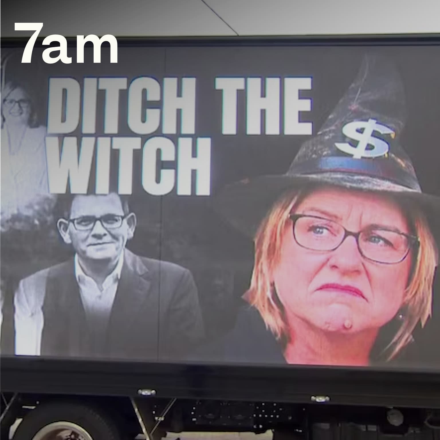 Ditch the Witch 2.0 and the personal toll of sexist abuse in politics artwork