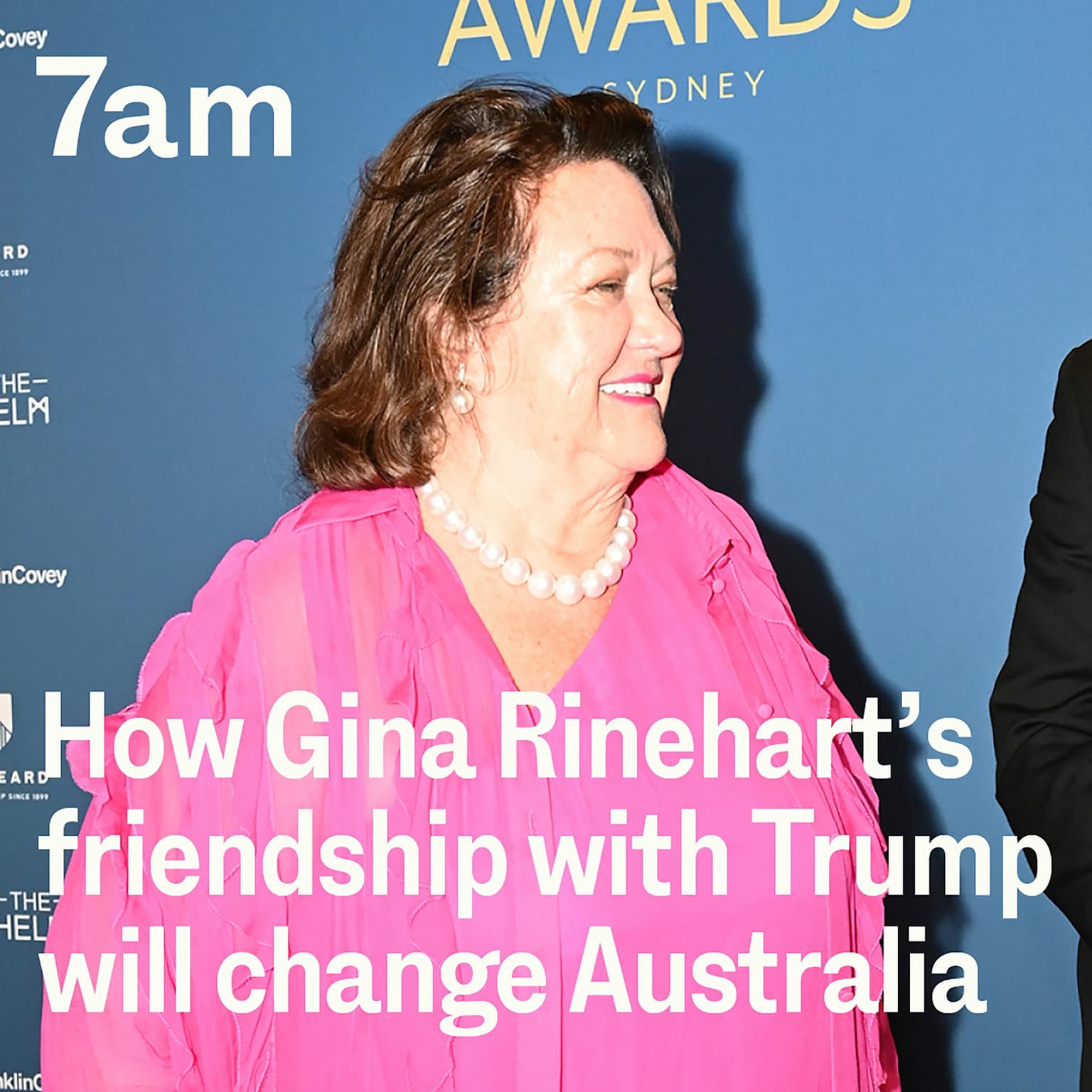 How Gina Rinehart's friendship with Trump will change Australia artwork