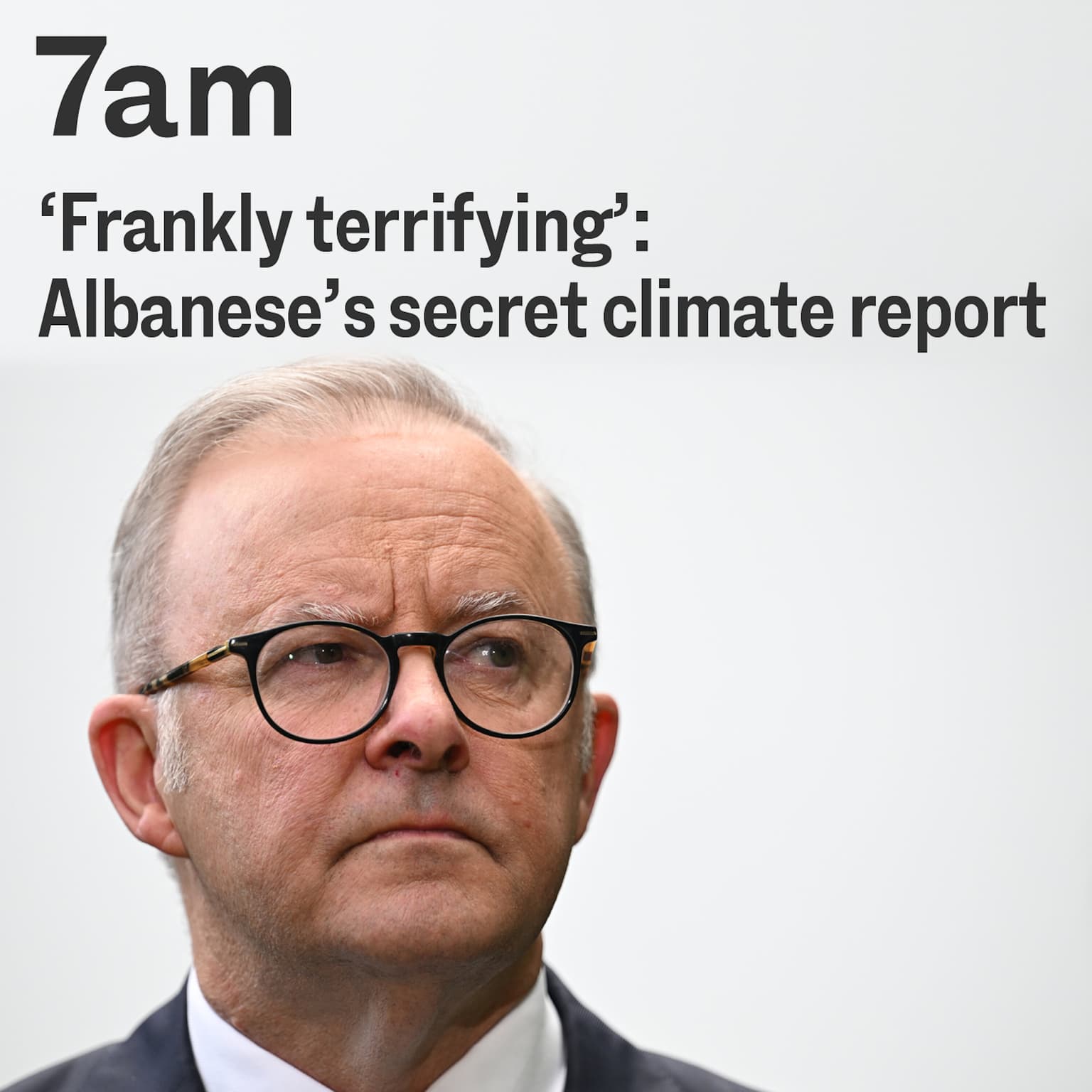 ‘Frankly terrifying’: Albanese’s secret climate report artwork