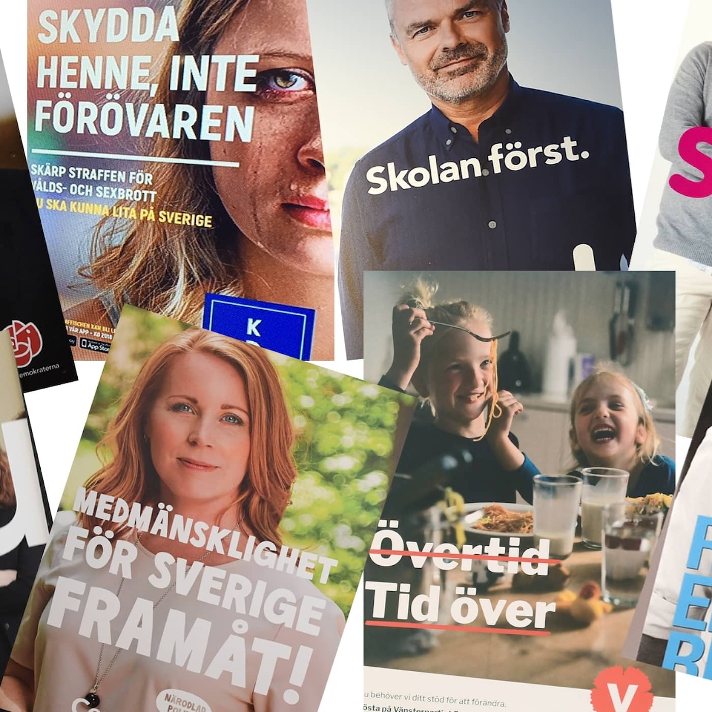 Vad händer med kärleksrelationer i ett polariserat politiskt klimat. Valaffischens historia och funktion och ett år sen Charlottesville. artwork