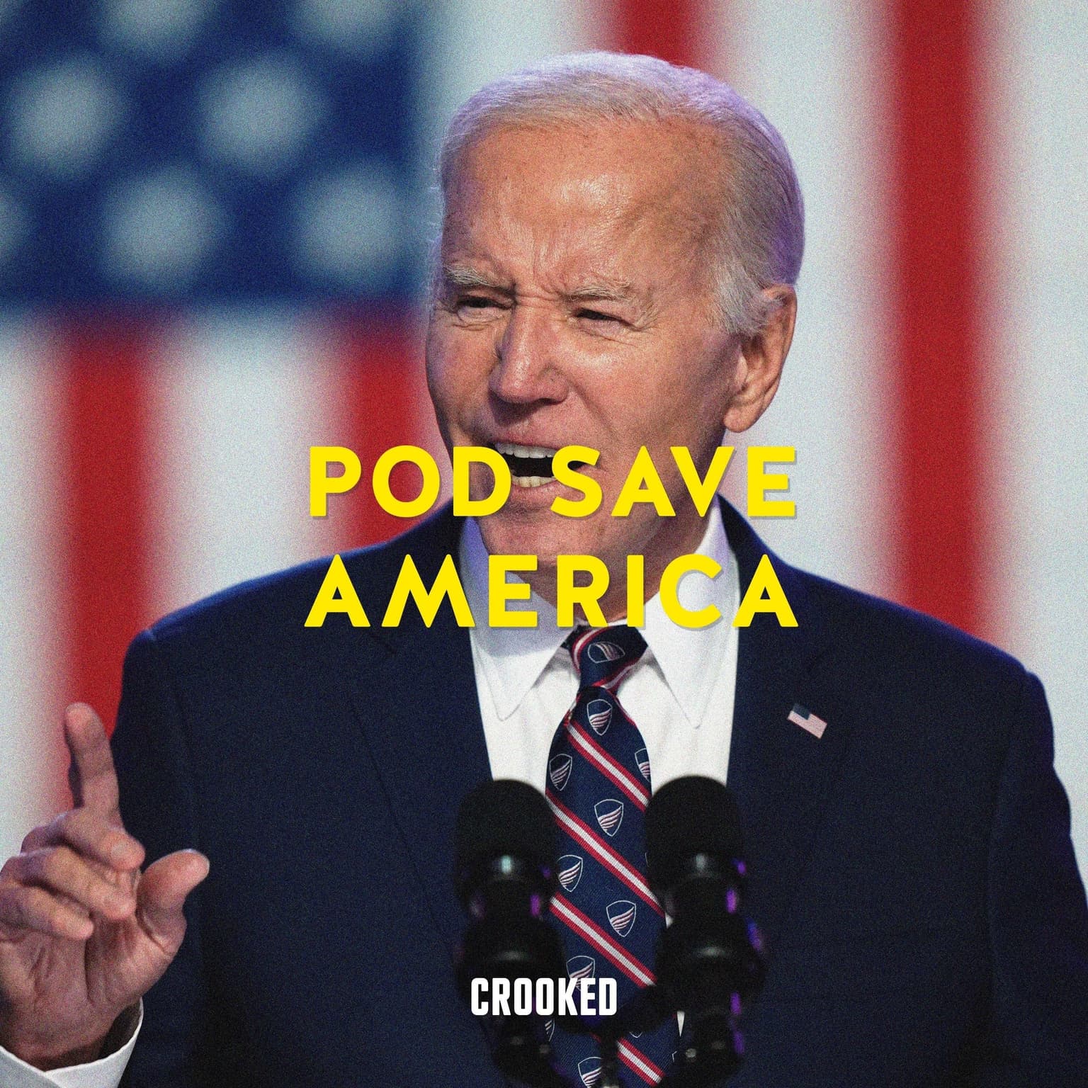 Biden's Fiery State of the Union artwork
