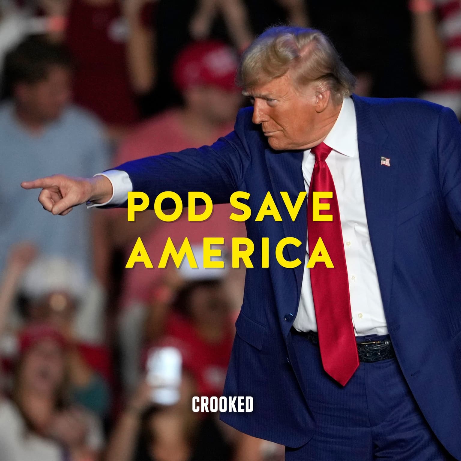 Trump's Spank America Tour artwork