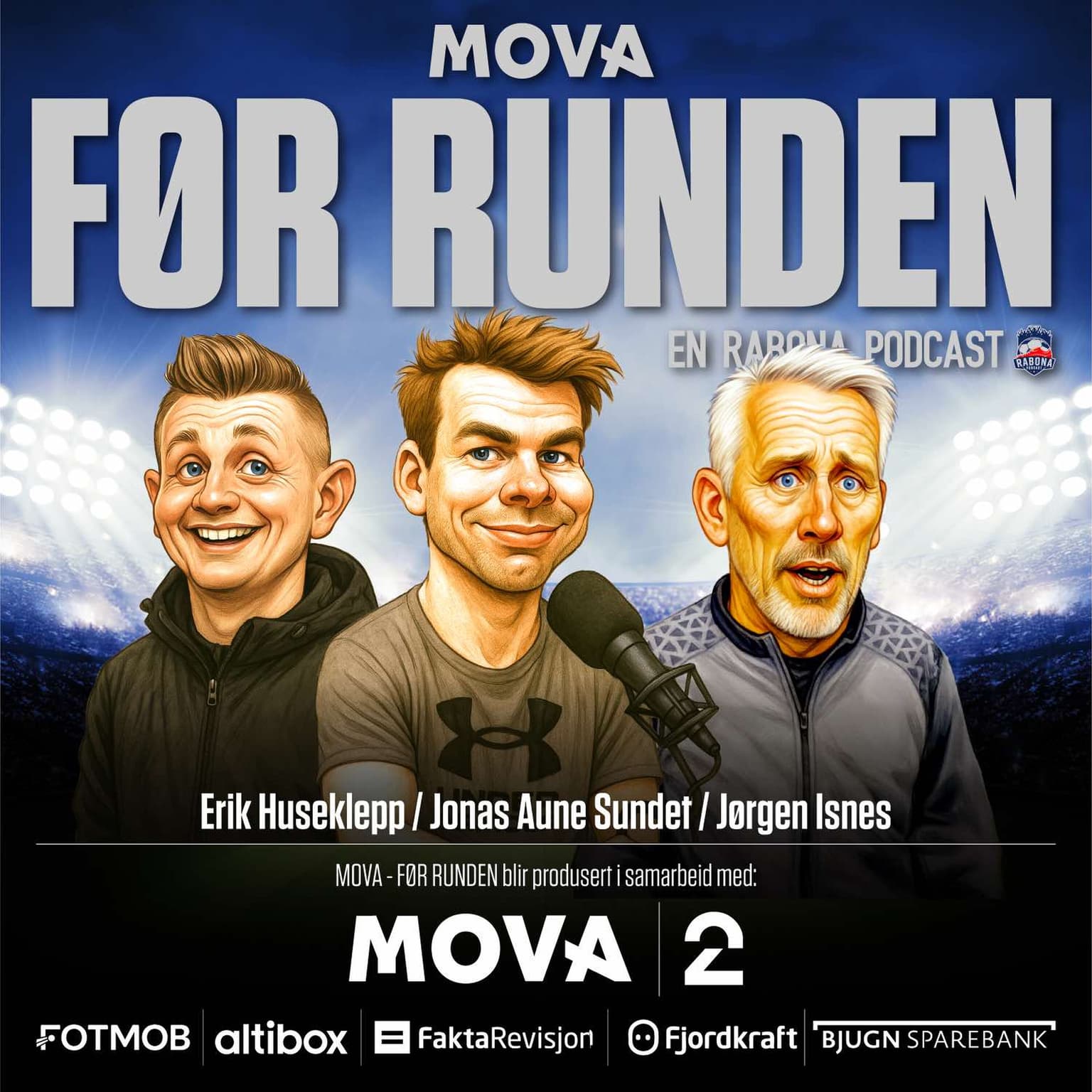 268. MOVA FØR RUNDE 10, med Jørgen Isnes og Erik Huseklepp artwork