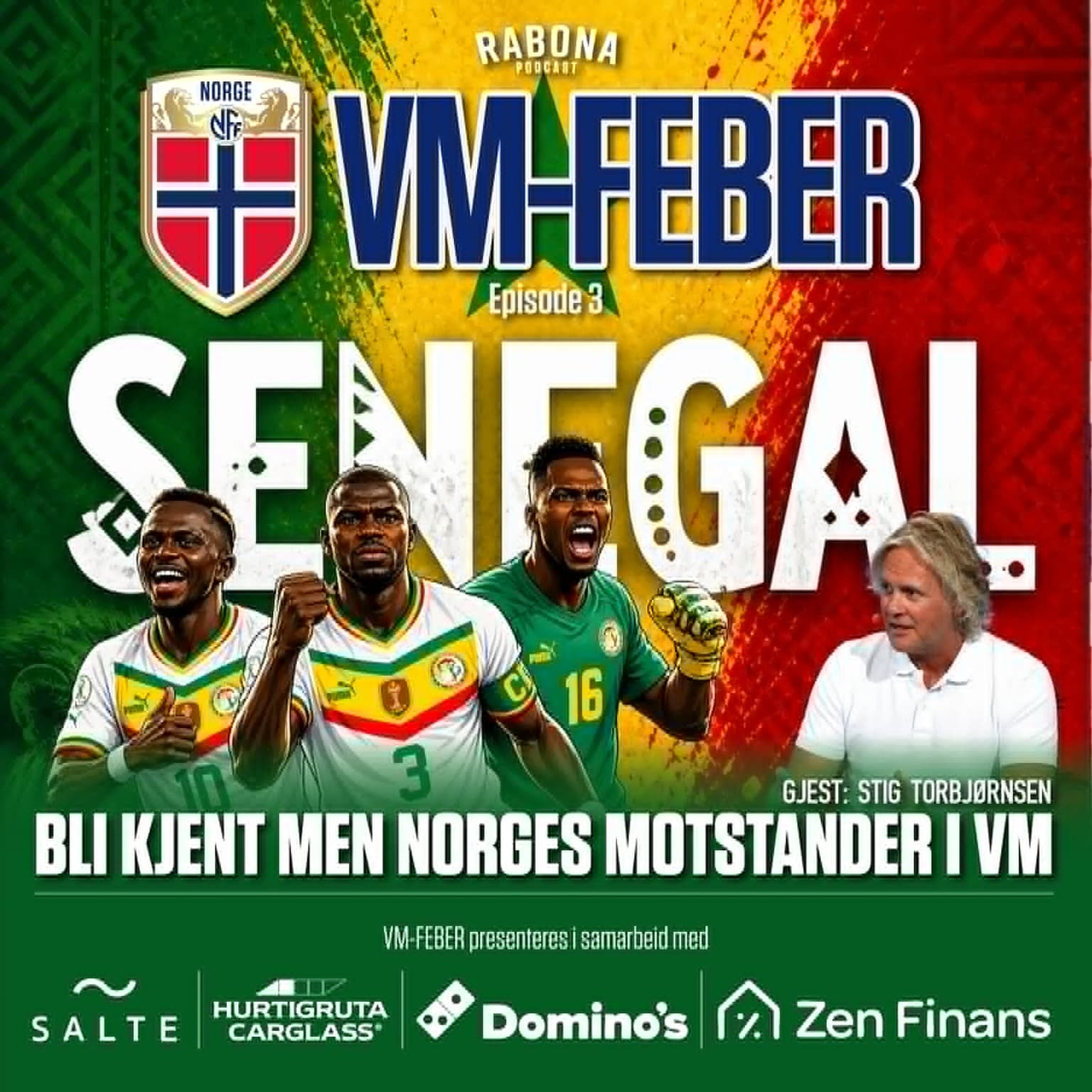 03 VM-FEBER: Senegal, med Stig Torbjørnsen artwork