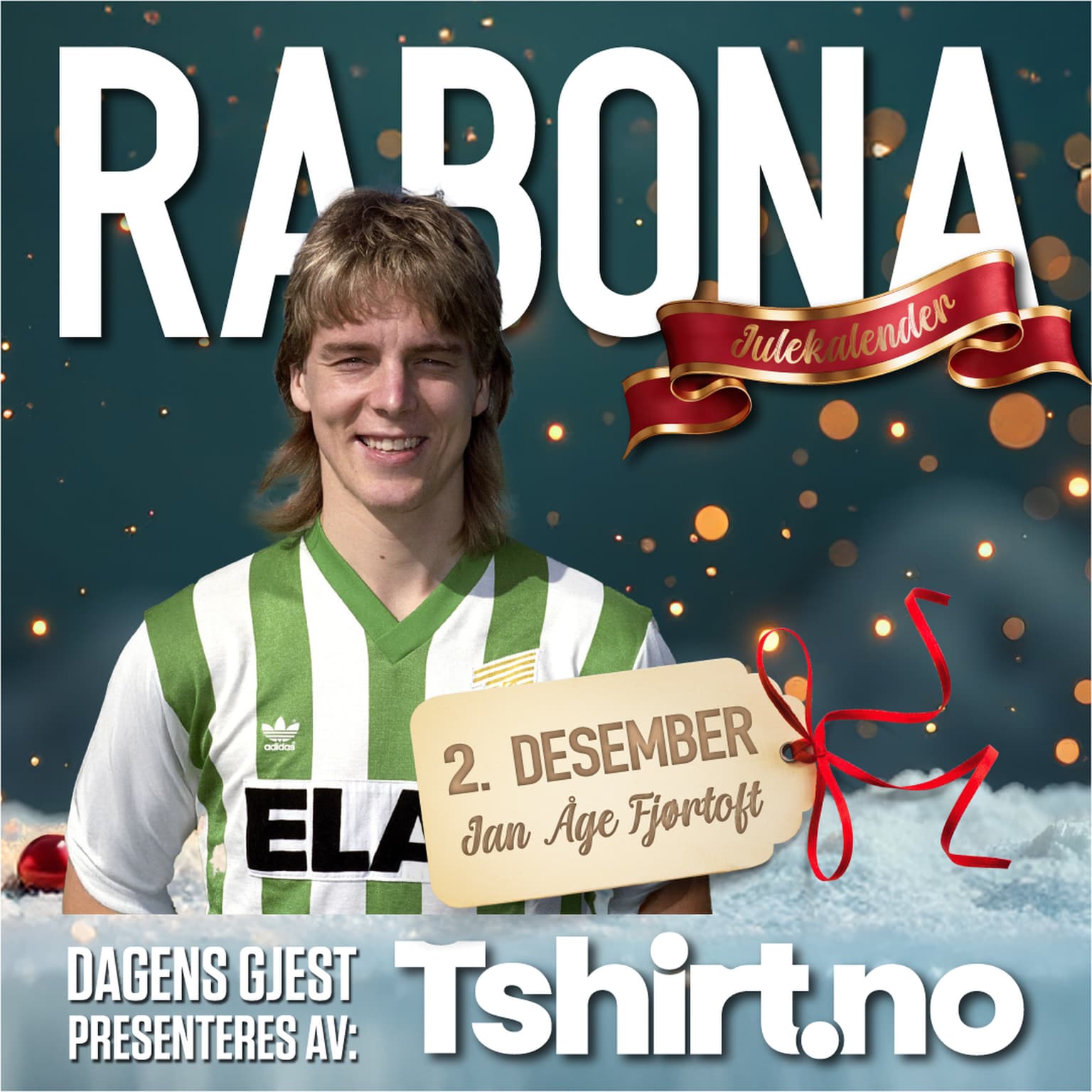2. Desember: Jan Åge Fjørtoft artwork