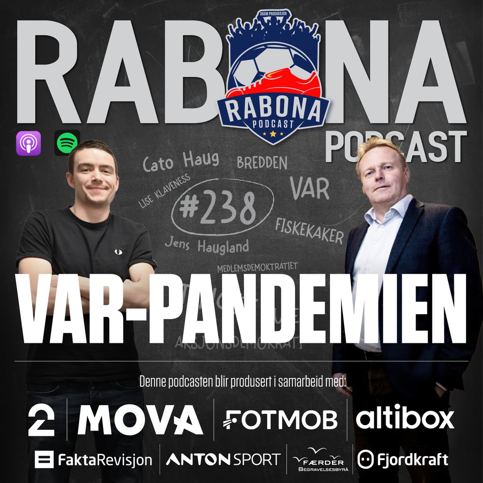 238. VAR-pandemien, med Morten Kokkim og Christer Nesset artwork