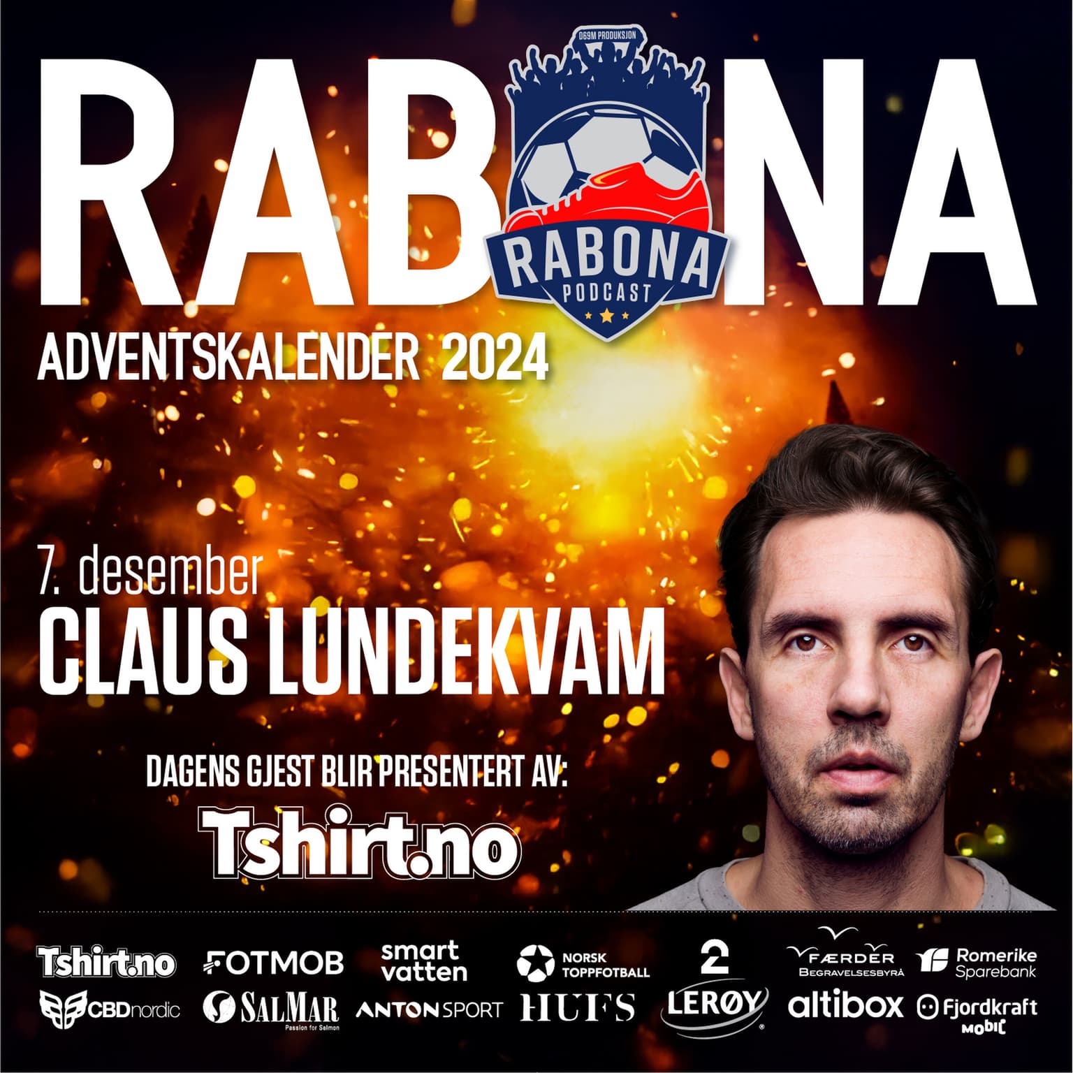 7.Desember: Claus Lundekvam artwork