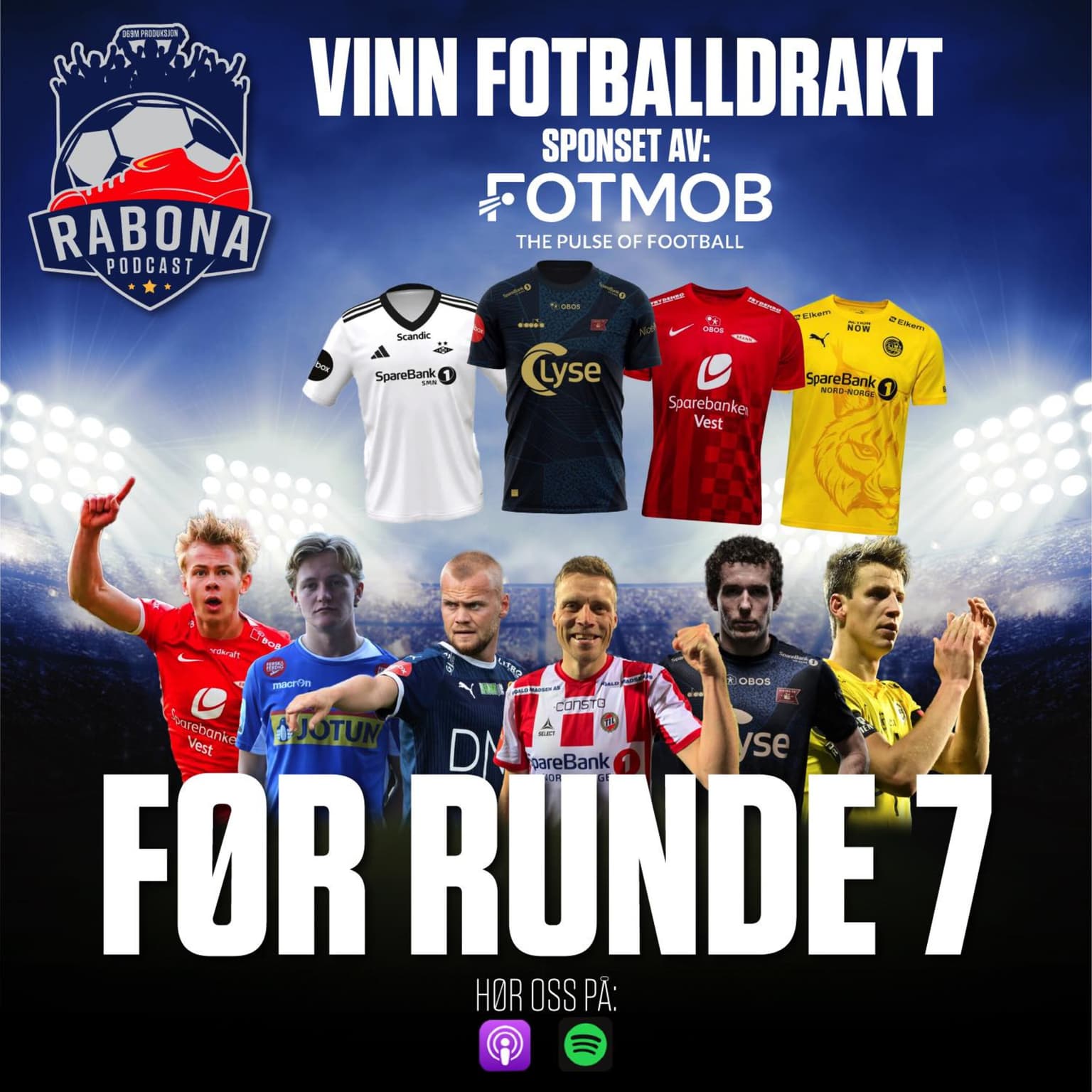 #132 Før runde 7 - Siste nytt før runden og FotMob konkurranse artwork