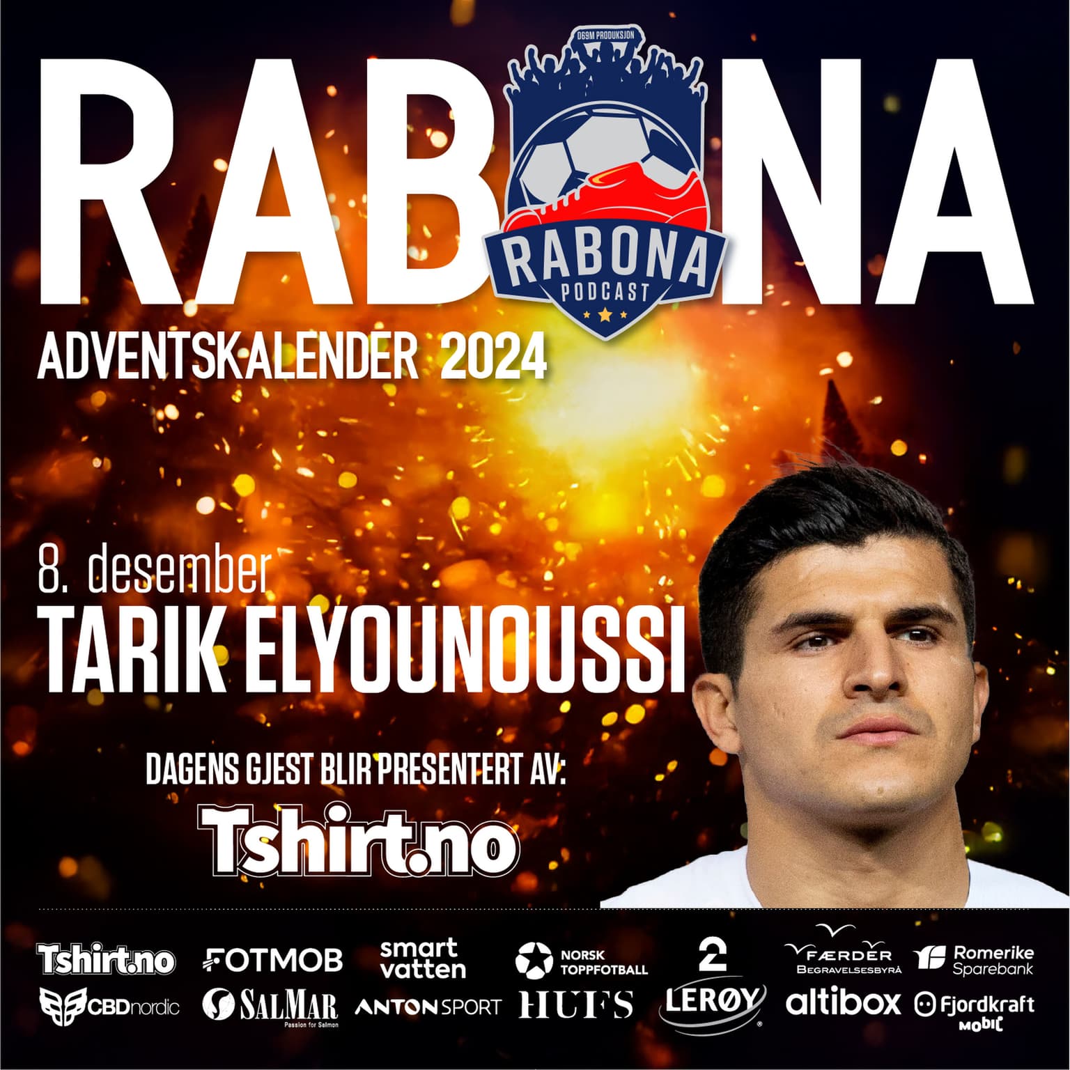 8. Desember: Tarik Elyounoussi artwork