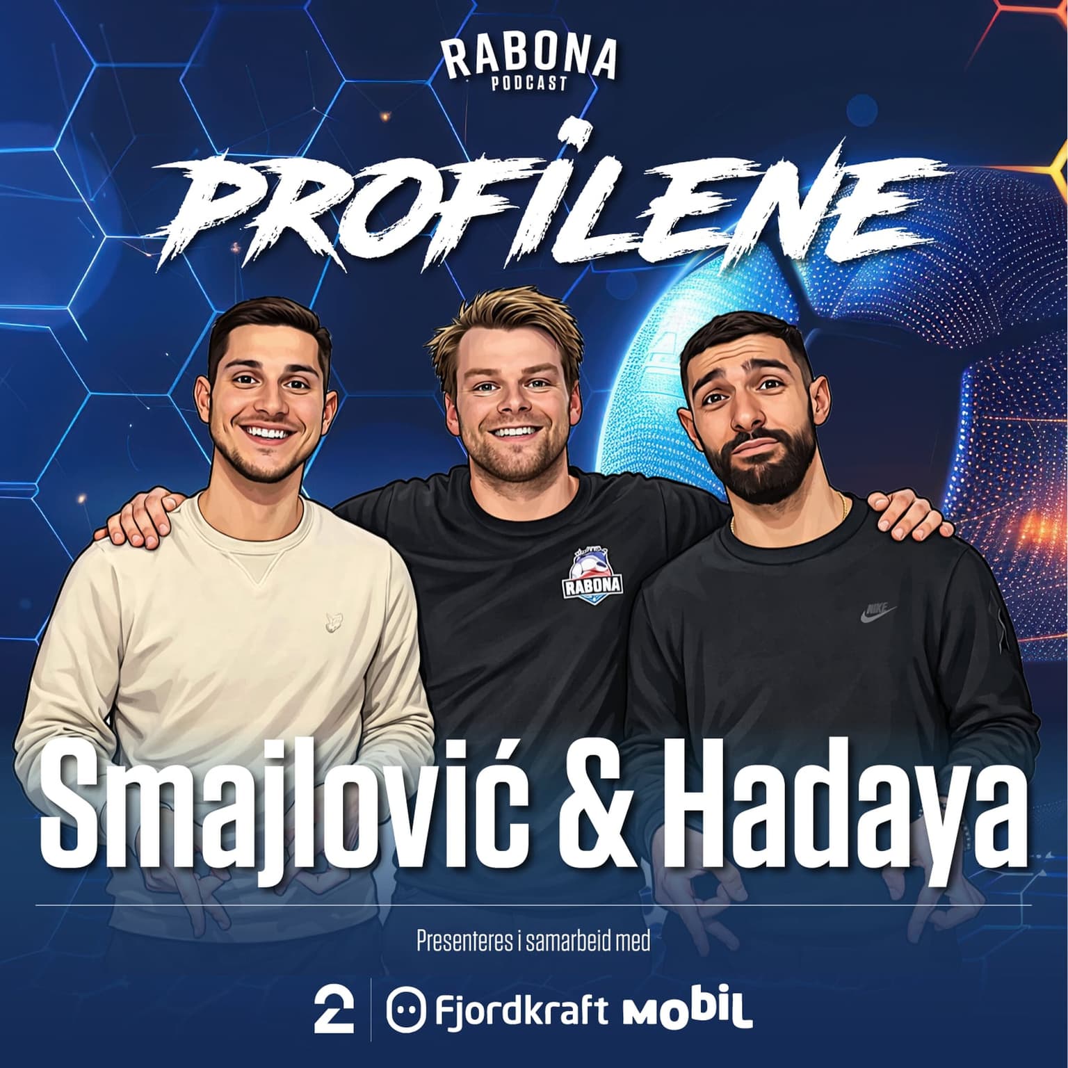 370. PROFILER: Elias Hadaya og Zinedin Smajlović fra Sandefjord Fotball artwork