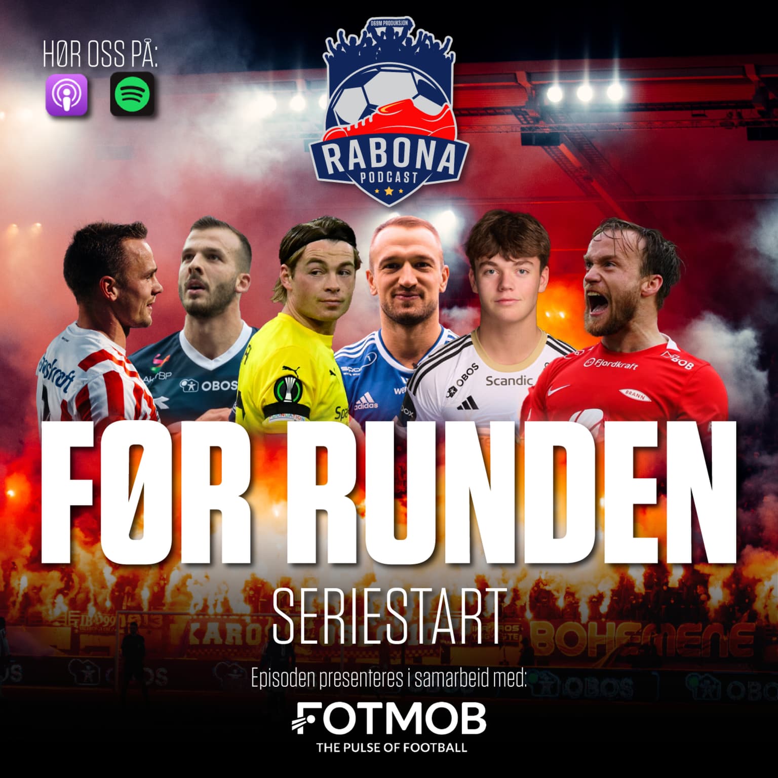 #115 FØR RUNDEN: Seriestart artwork