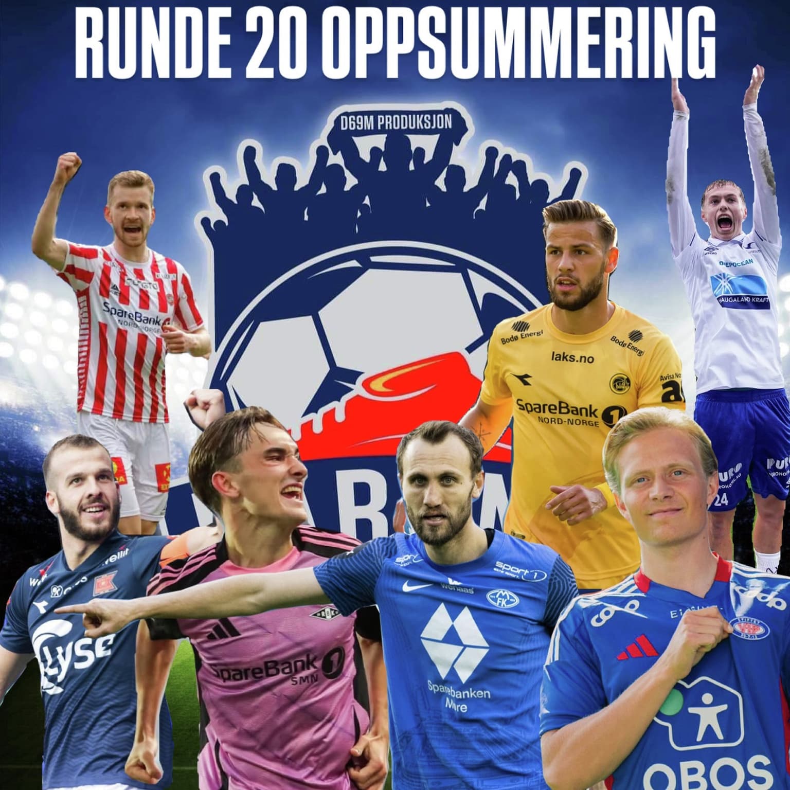 164. Runde 20: Målfest fra Glimt og Viking, RBKs første på kunstgress og krisen forverret i Odd og LSK artwork