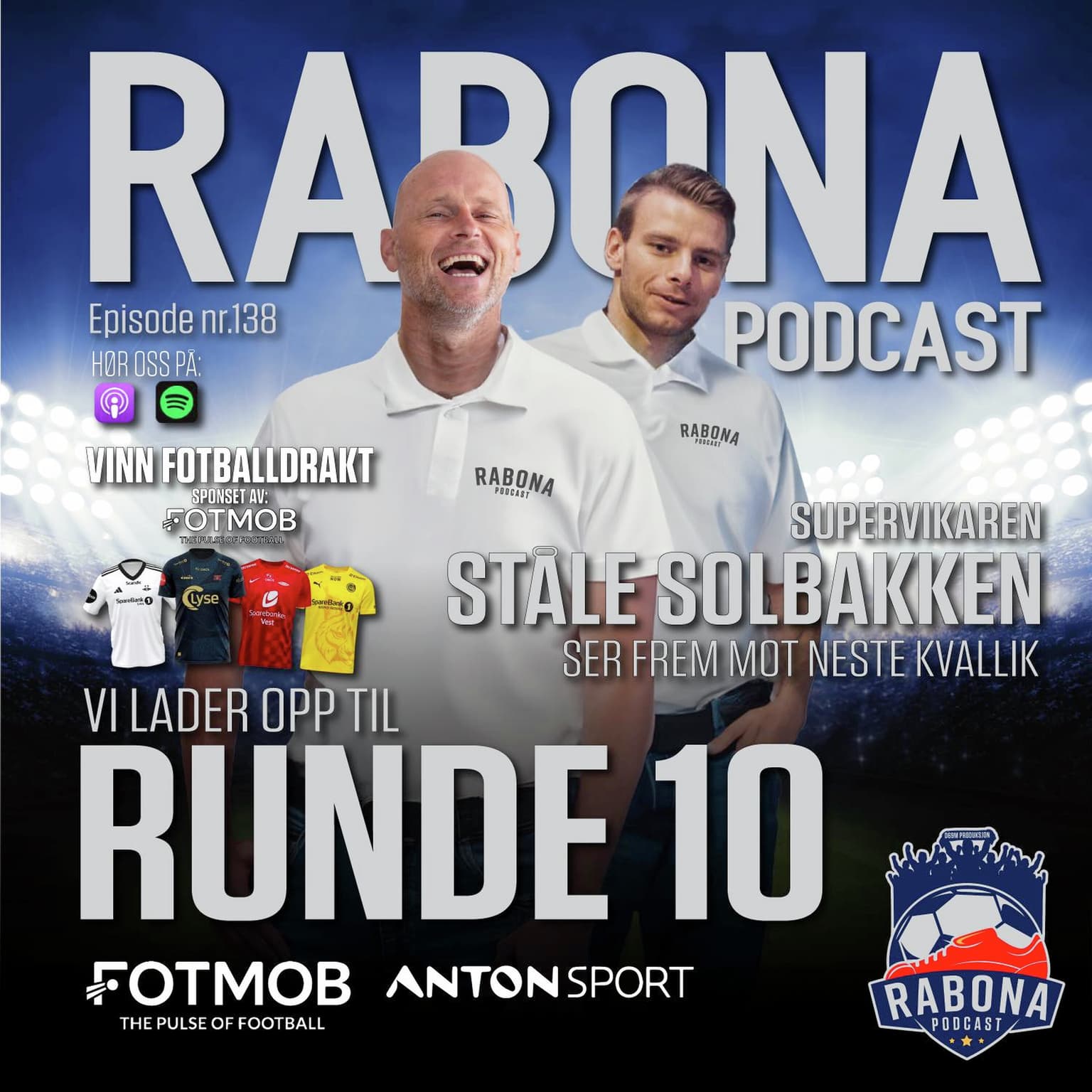 #138 Før runde 10 - Med vikar Ståle Solbakken artwork