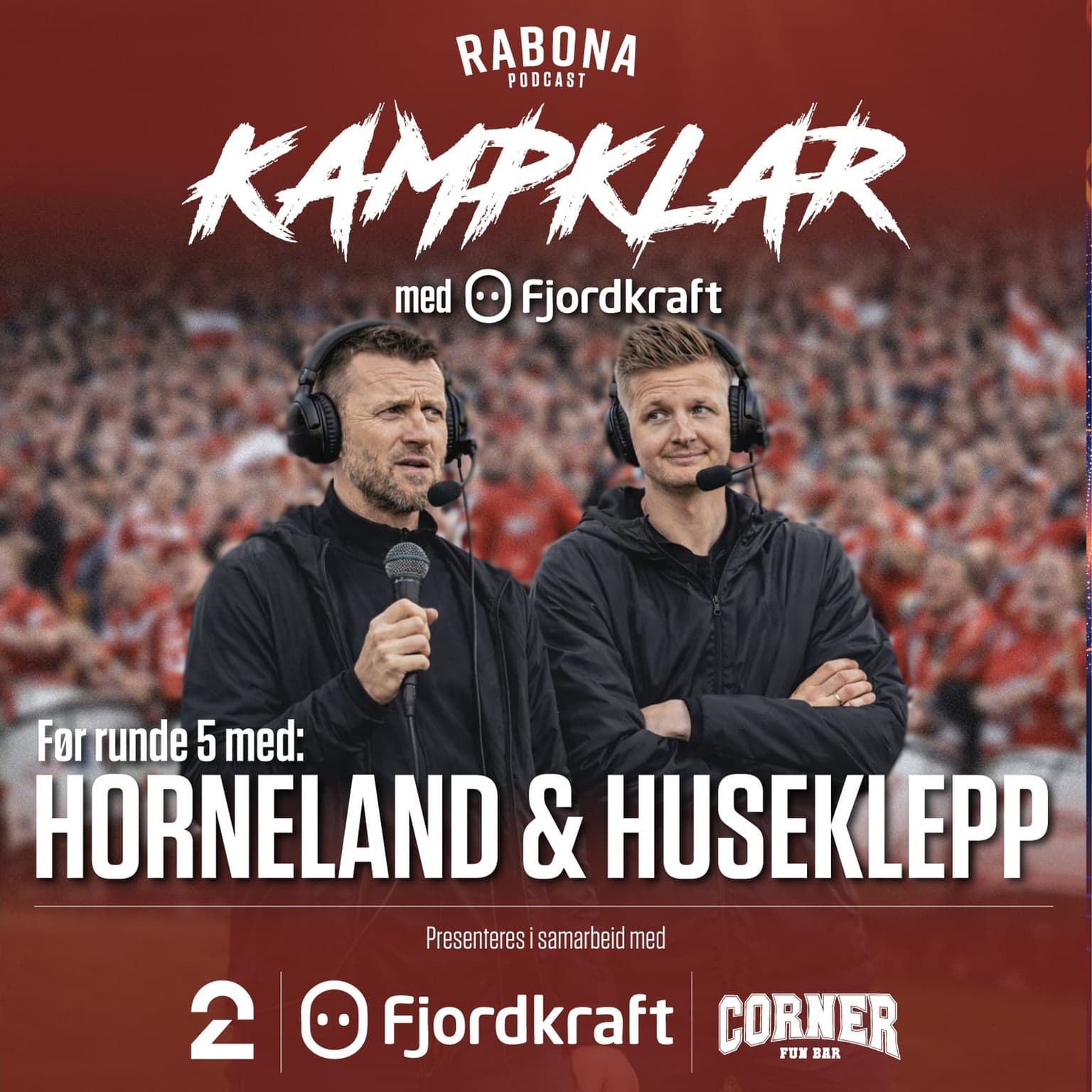 412. Horneland og Huseklepp før runde 5 - KampKlar med Fjordkraft artwork