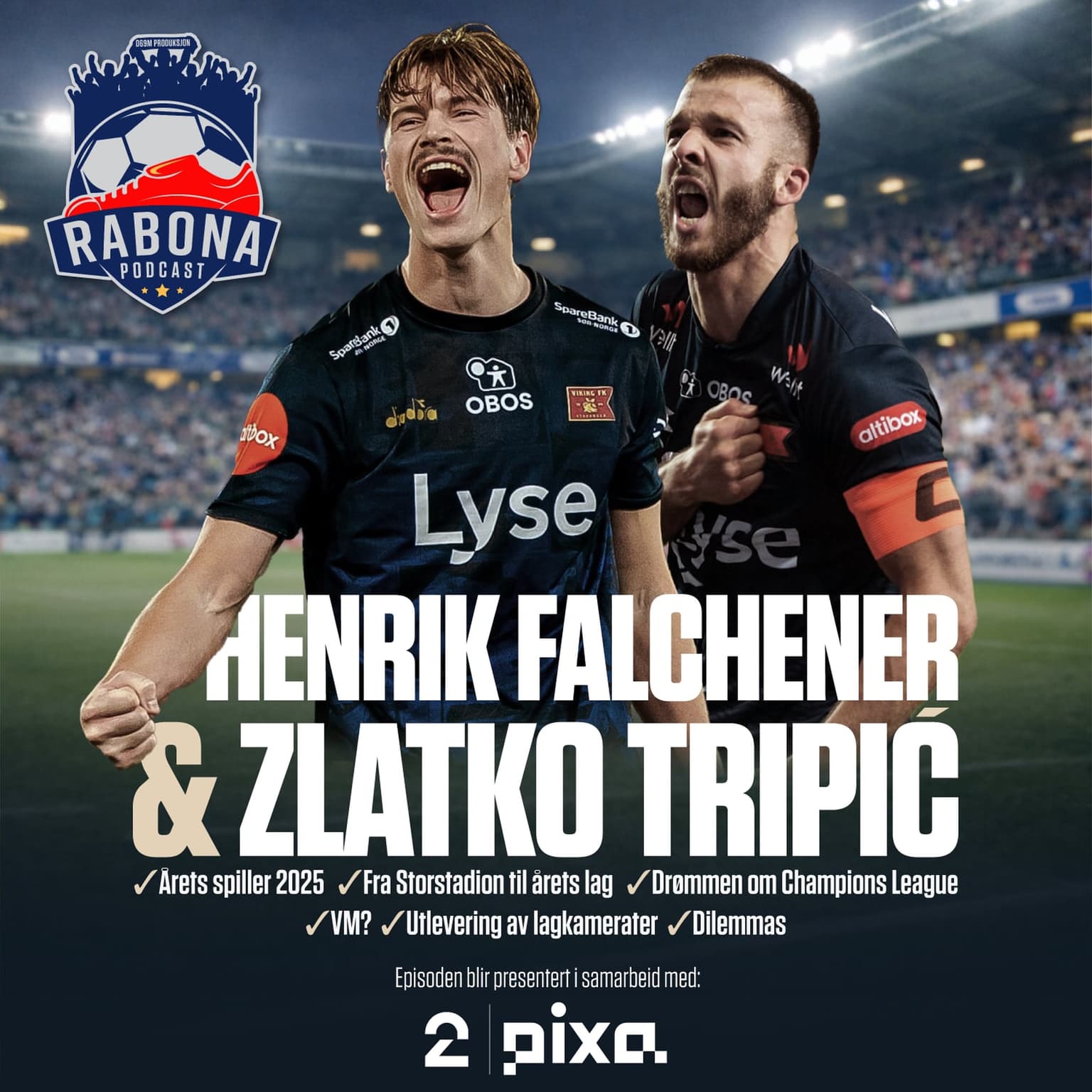352. Tripic og Falchener: VM, Champions League, utlandsdrømmen, Ruben Alte og kamasutra artwork