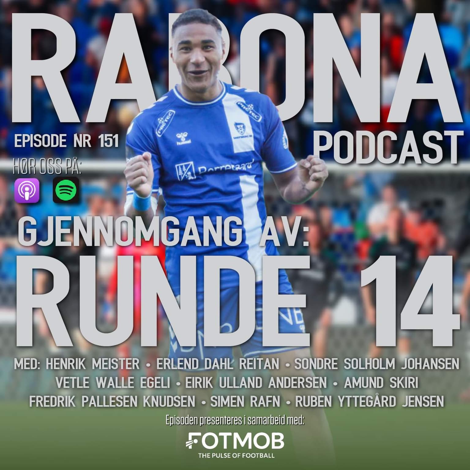 151. "Hva synes du om VAR?". Runde 14 med 10 gjester fra Eliteserien artwork