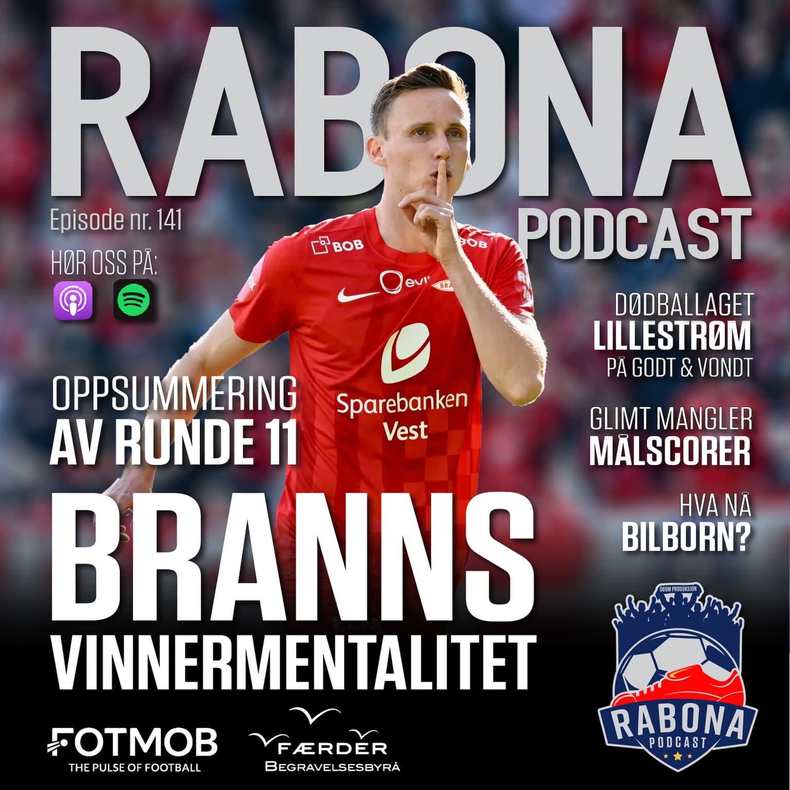 #141 - Oppsummering av runde 11 og vårens lag artwork