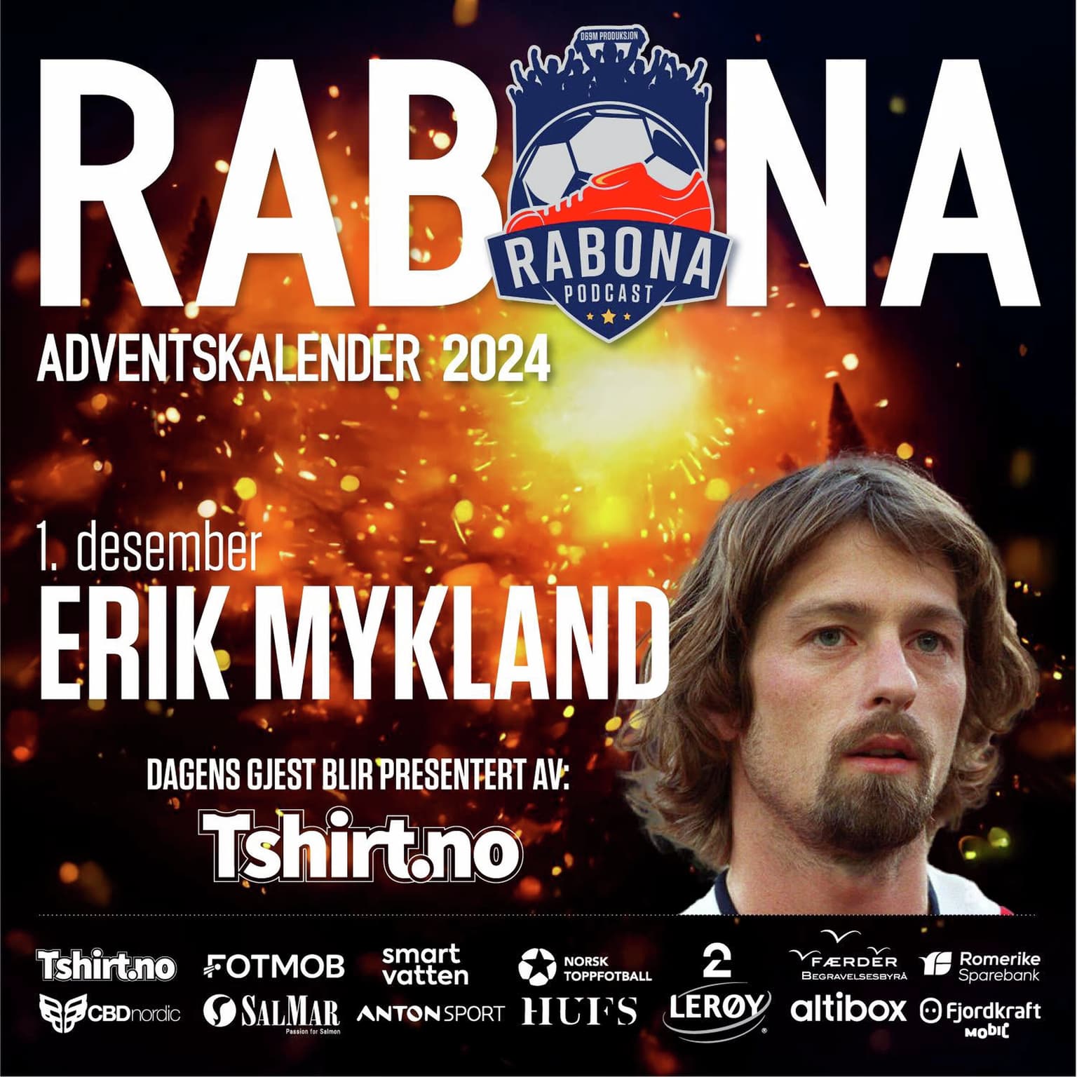1. Desember: Erik "Myggen" Mykland artwork