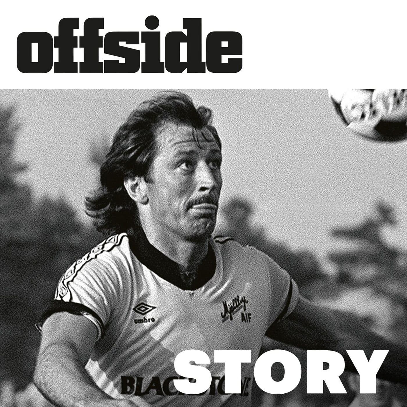 OFFSIDE STORY: Frank Worthington artwork
