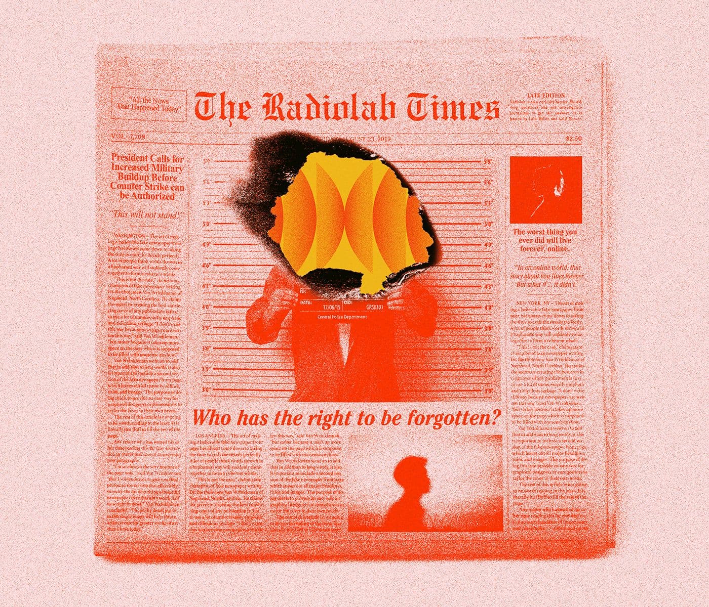 Right to be Forgotten artwork