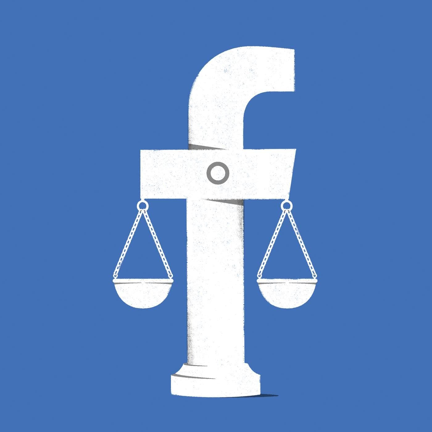 Facebook's Supreme Court artwork