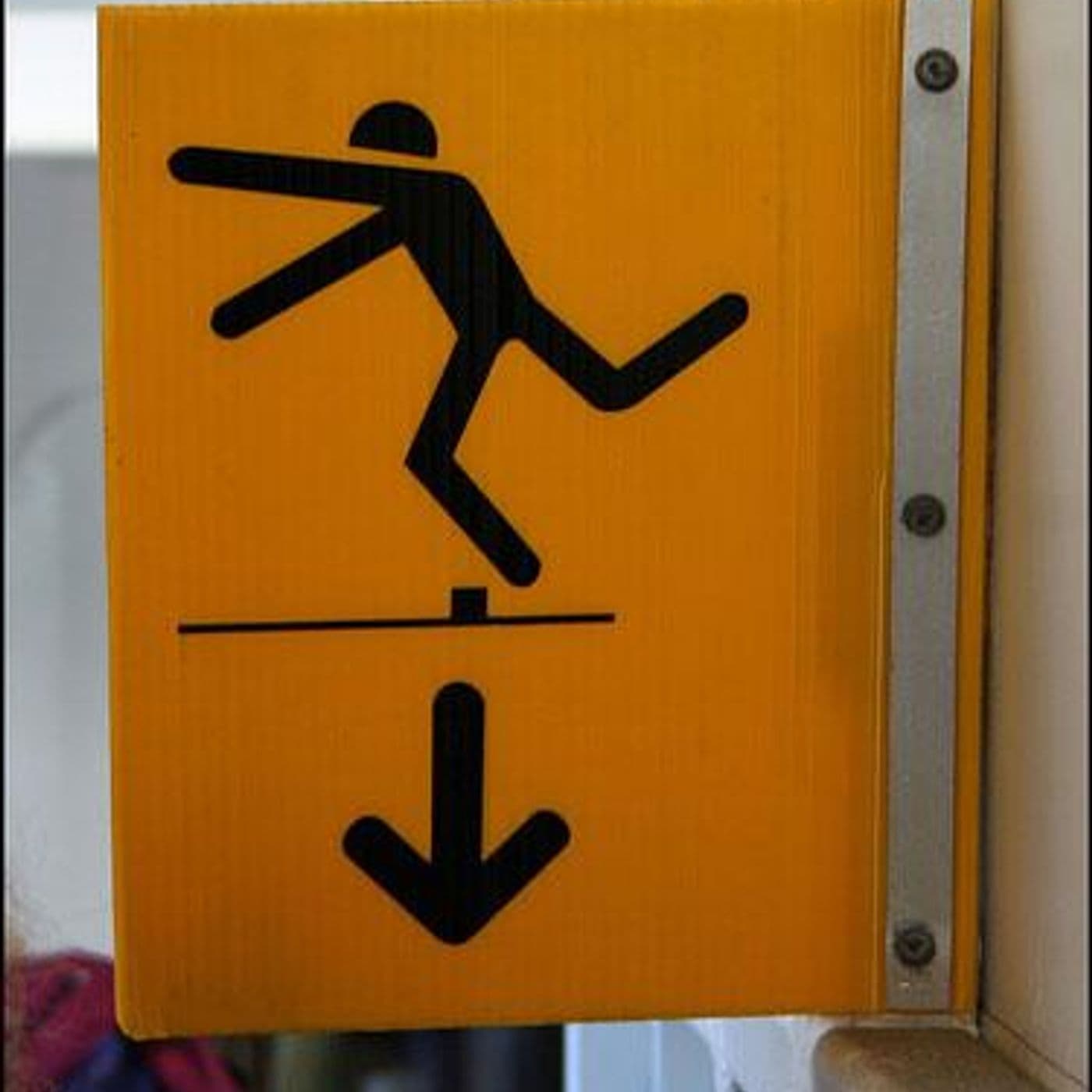 Falling artwork