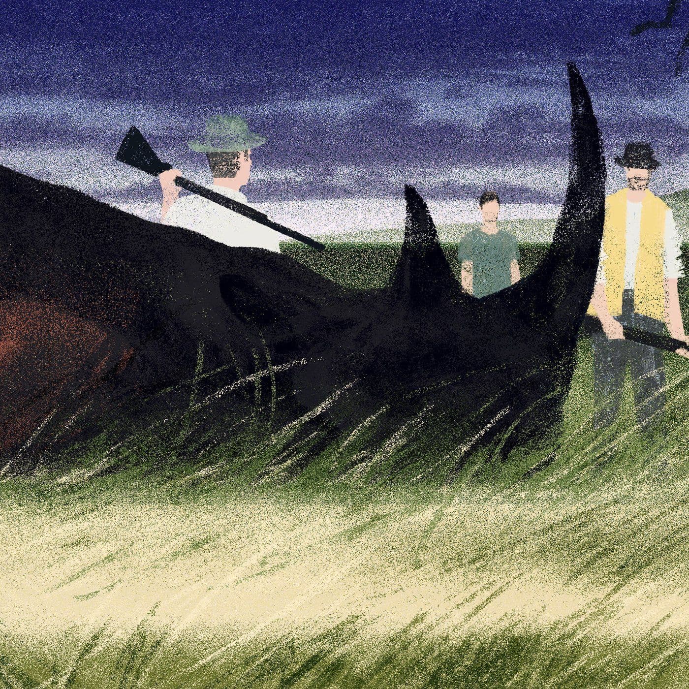 The Rhino Hunter artwork