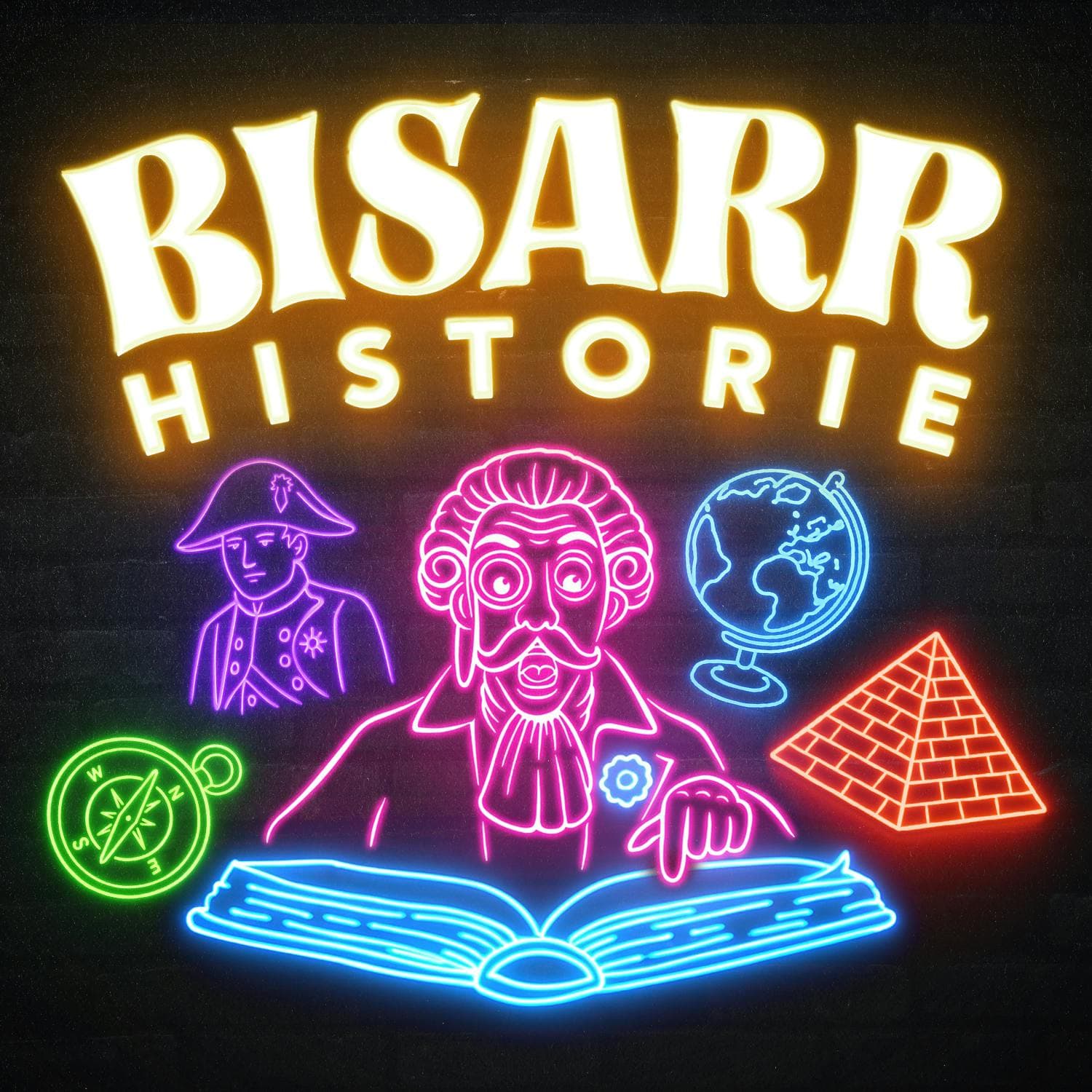 Podkasttips: BISARR HISTORIE - Levende rotter, slanger og kanskje en baby på menyen artwork