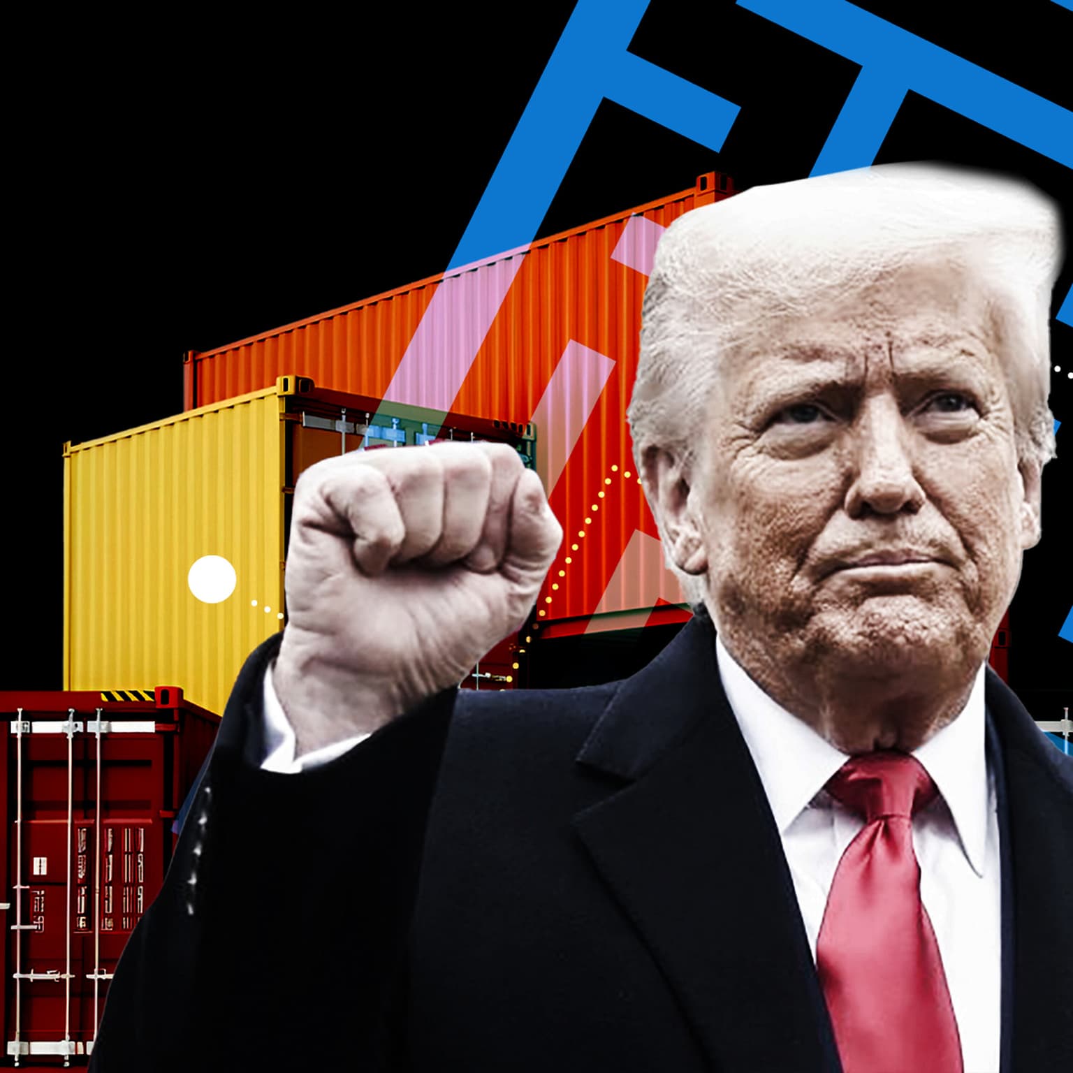 Winners and losers from Trump’s (forever) trade war artwork